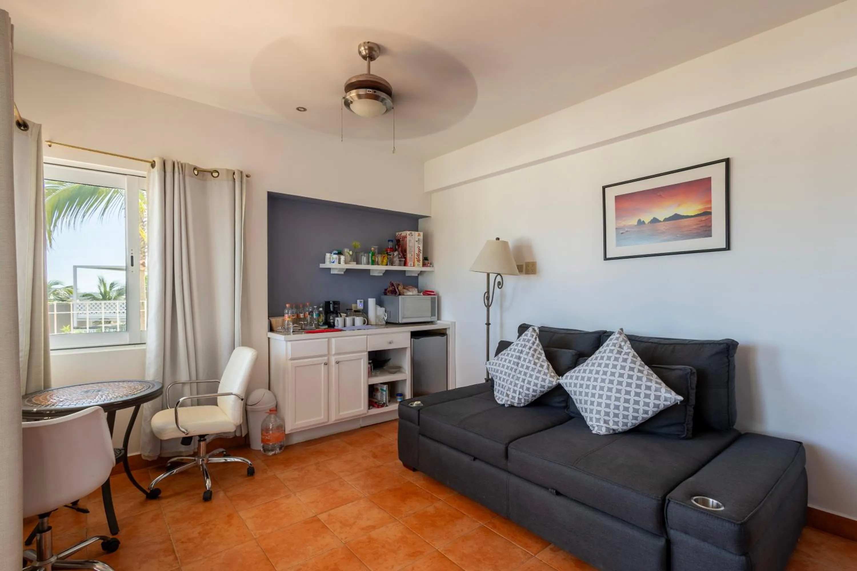 Living room in MariaMar Suites