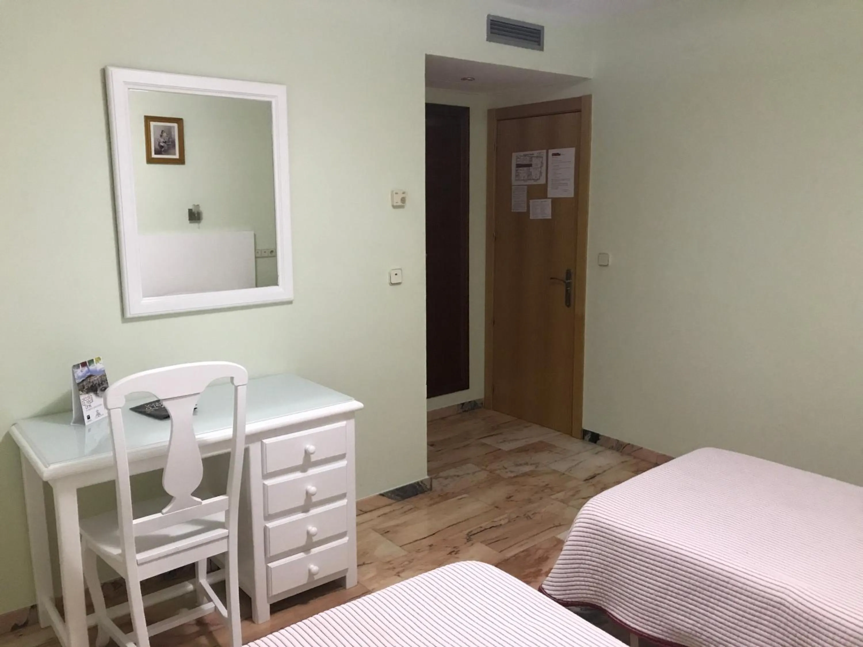 Bed in Hostal Rio de Oro