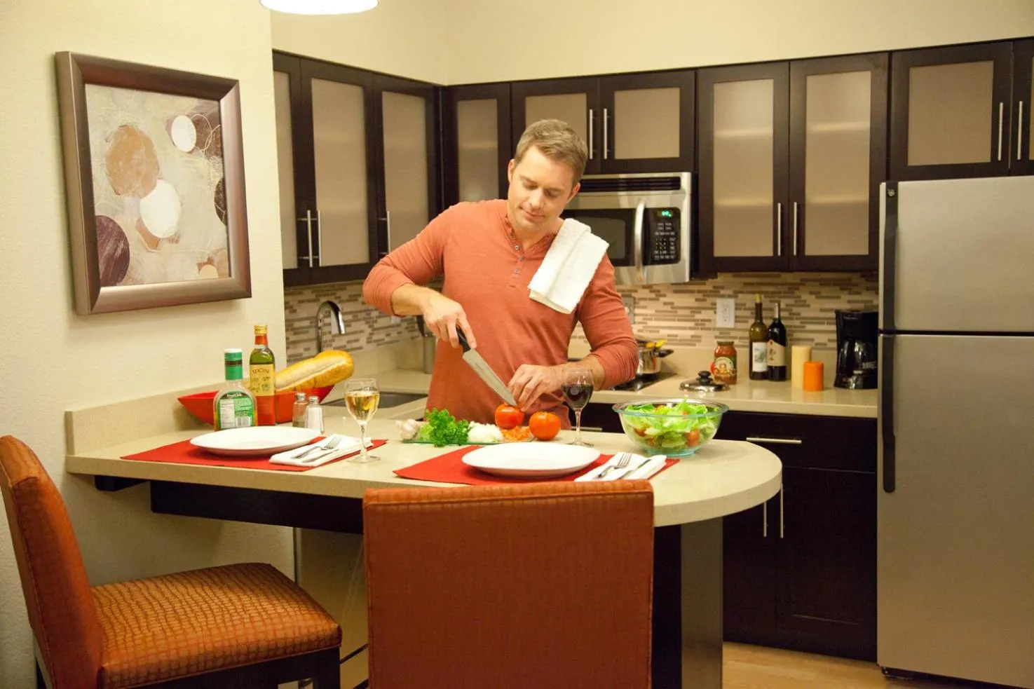 People in Staybridge Suites Atlanta Airport