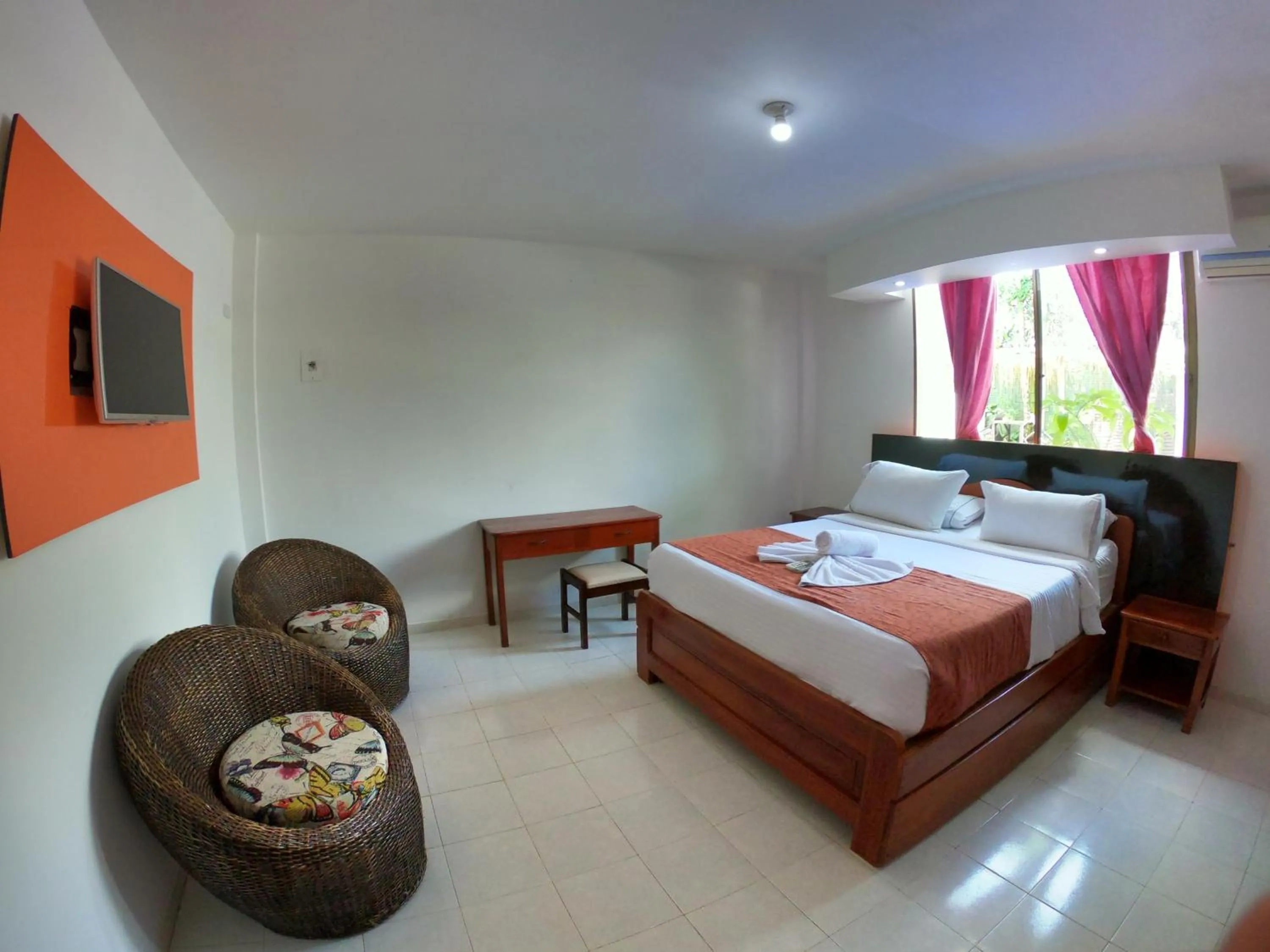 Bed in Hotel Yurupary AMAZONAS