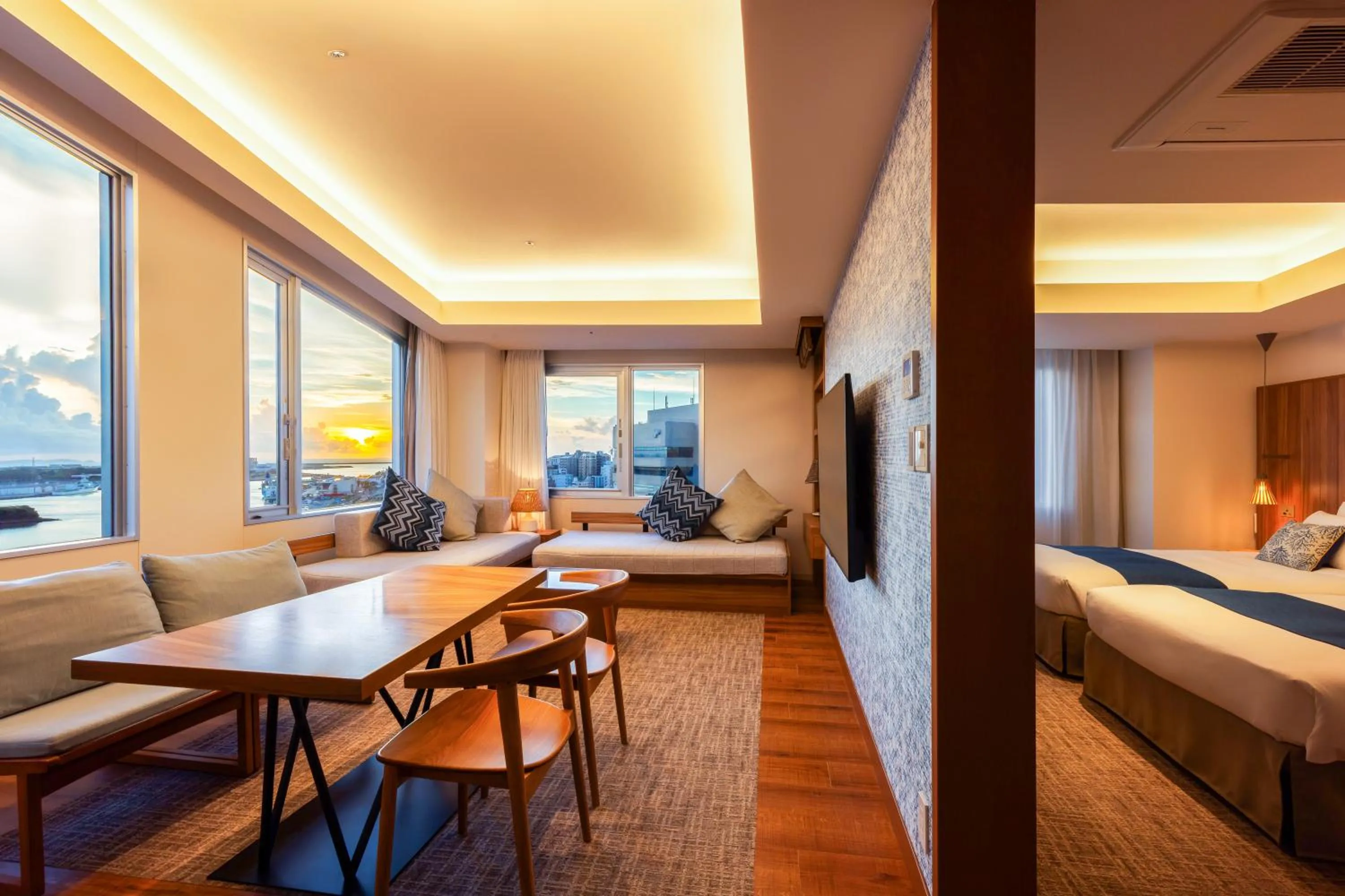 Photo of the whole room, Bed in Tokyu Stay Okinawa Naha