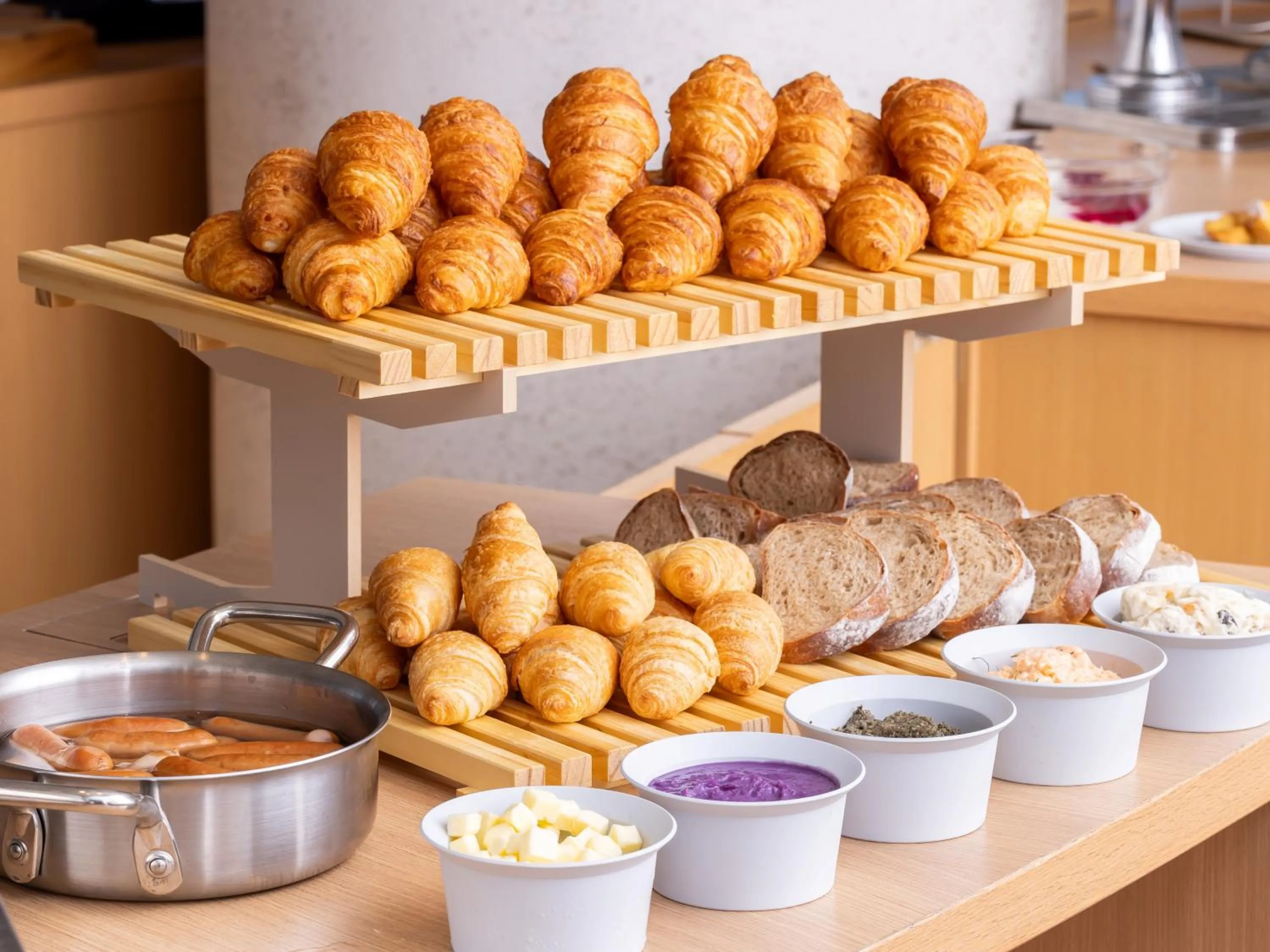 Buffet breakfast in Tokyu Stay Okinawa Naha