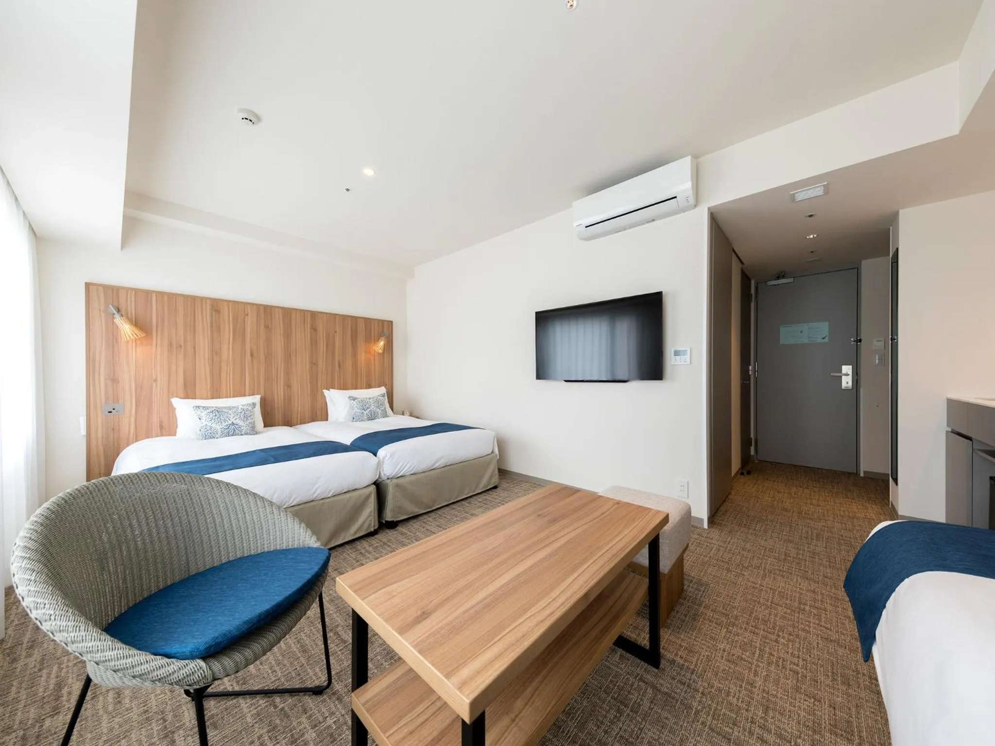 Photo of the whole room, Bed in Tokyu Stay Okinawa Naha