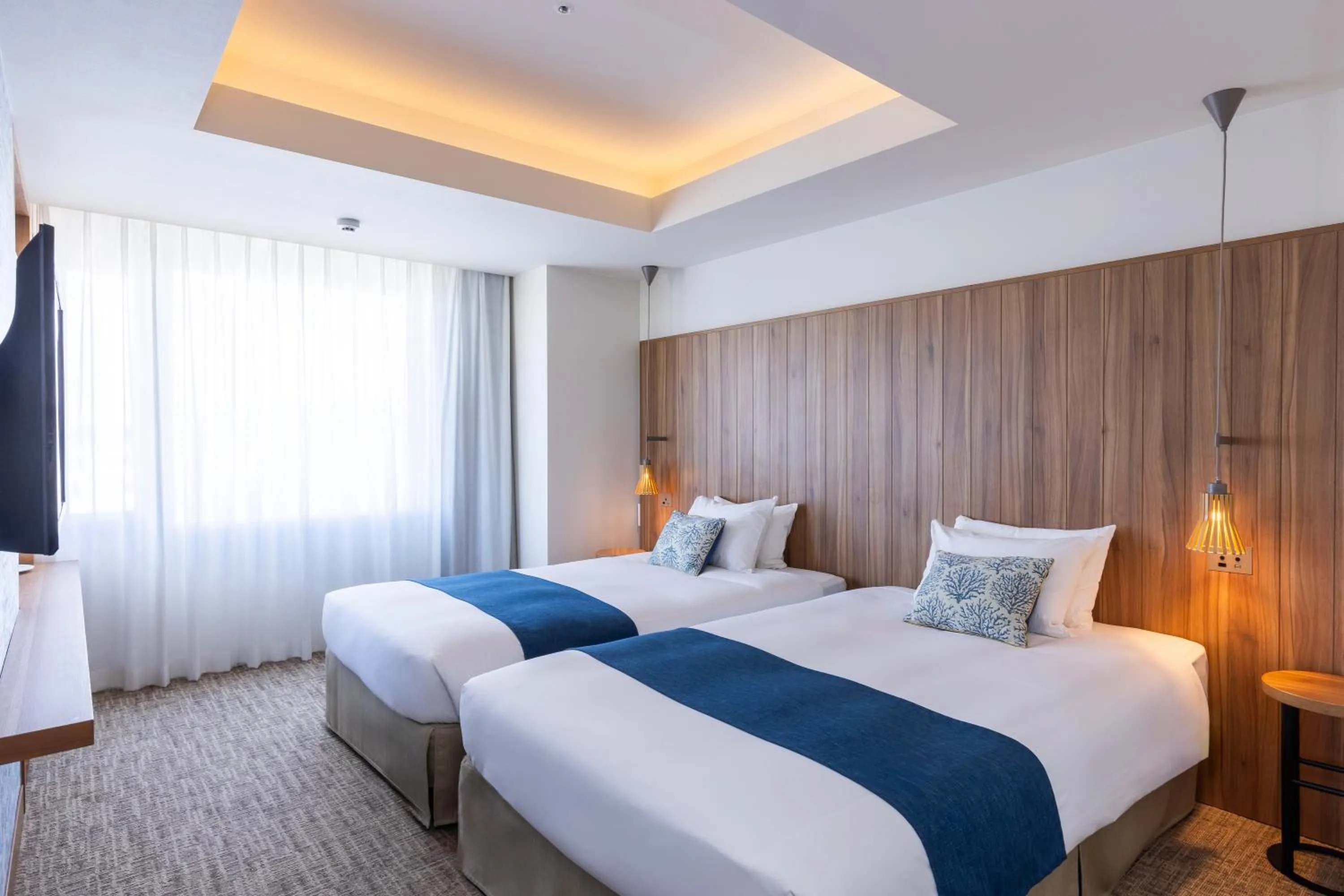 Bed in Tokyu Stay Okinawa Naha