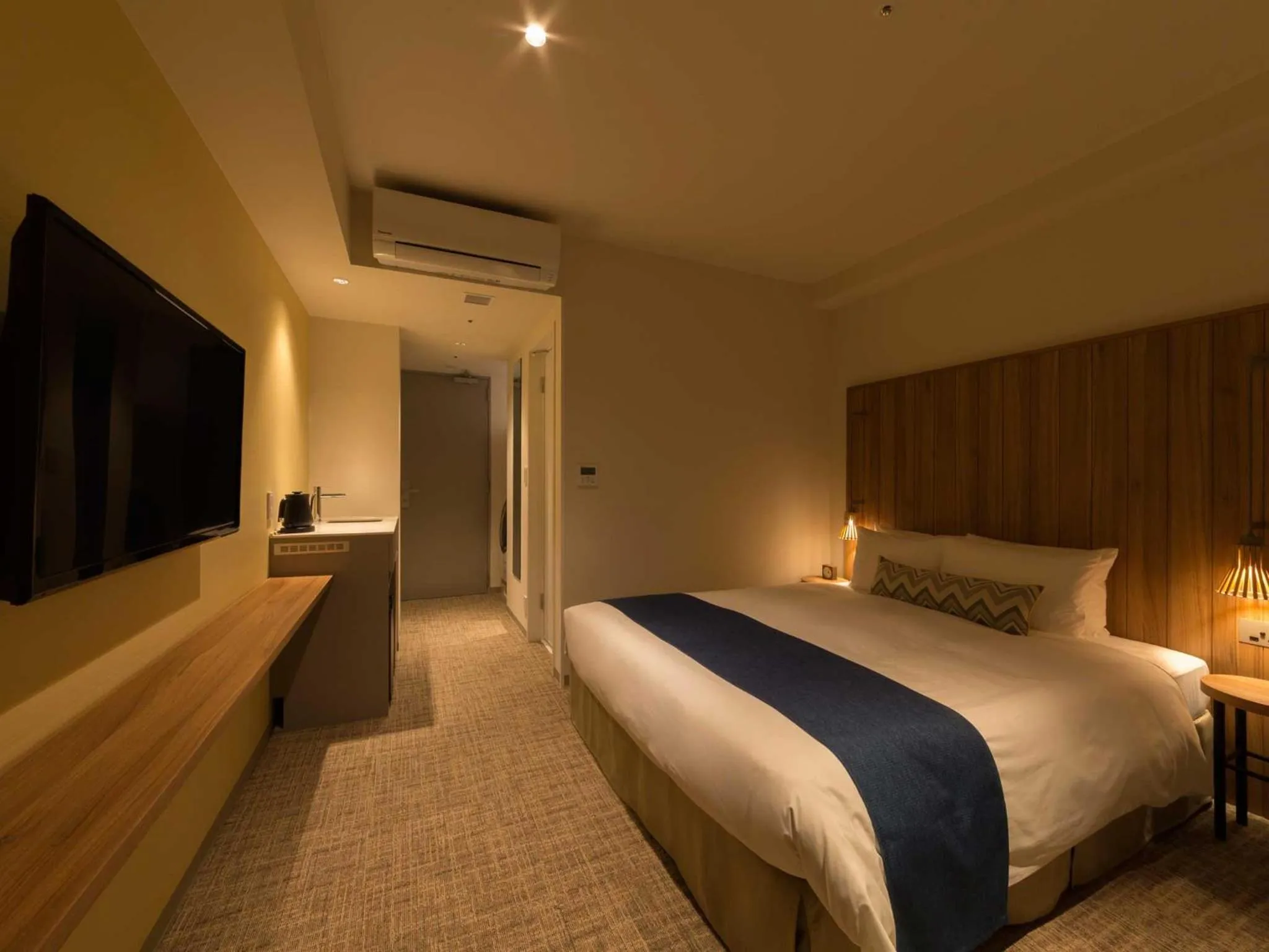 Bed in Tokyu Stay Okinawa Naha