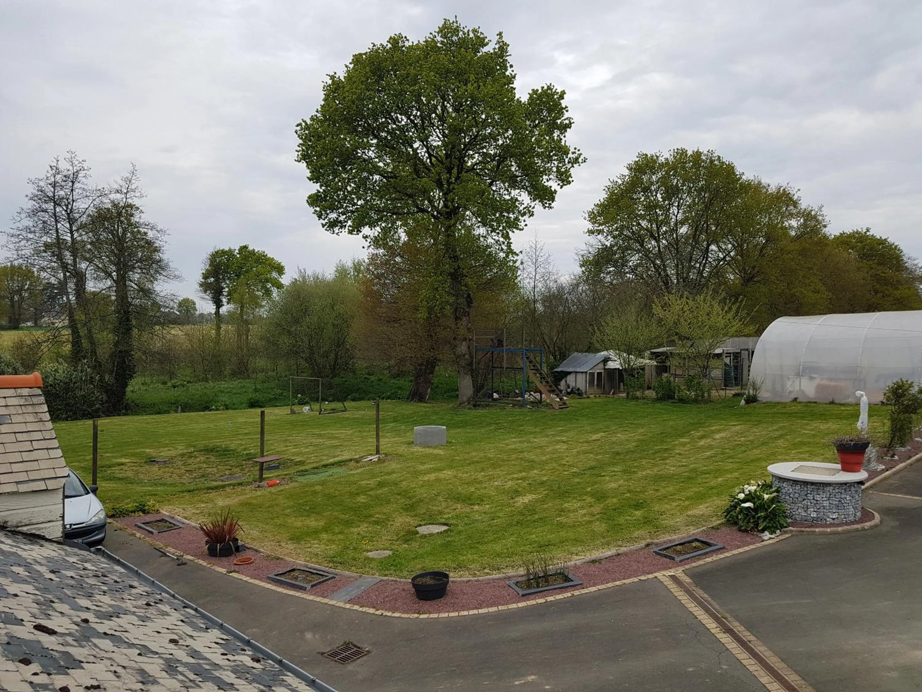 Garden in Le Pont Sée