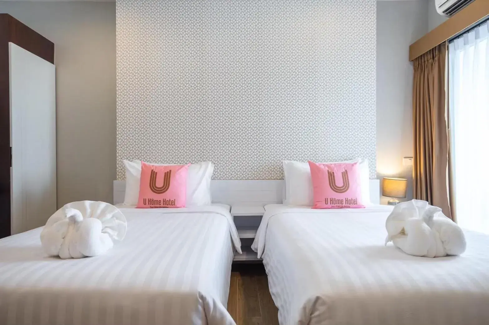 Deluxe Twin Room - single occupancy in U- Homehotel Nakhonpanom Deluxe Twin Room - single occupancy in U- Homehotel Nakhonpanom