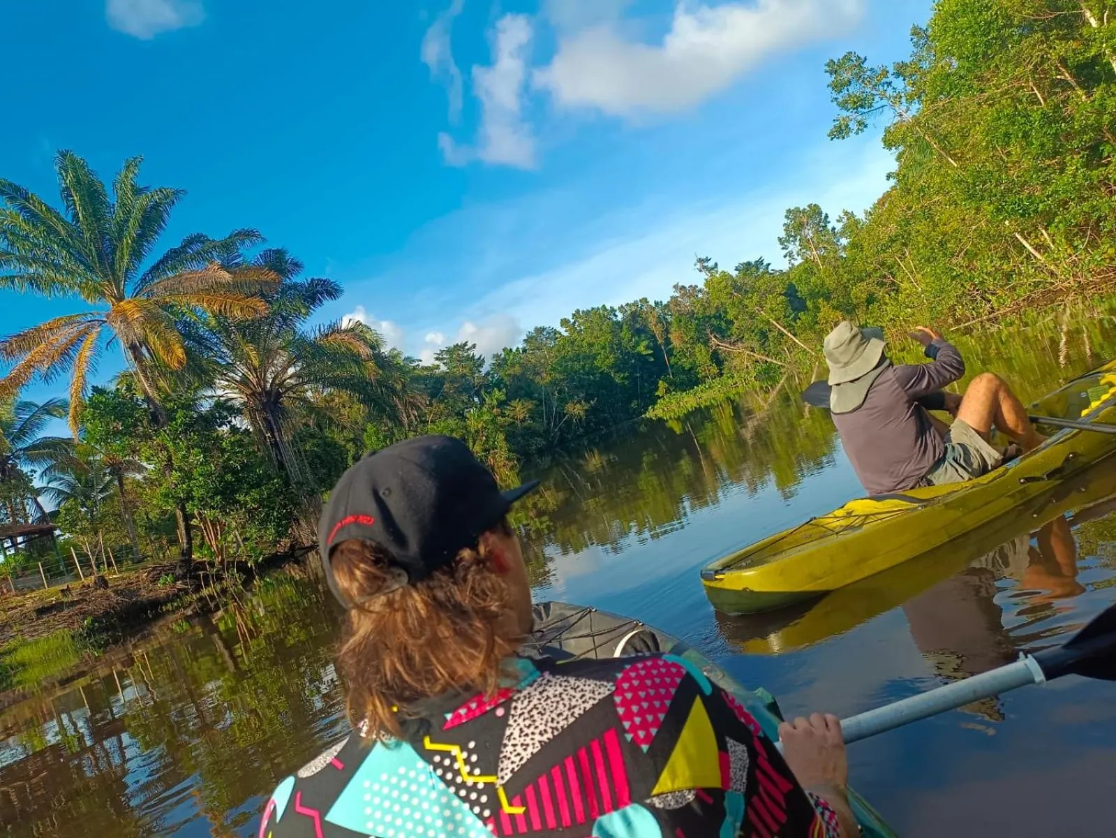 Natural landscape in Fazenda Eco-Jardim