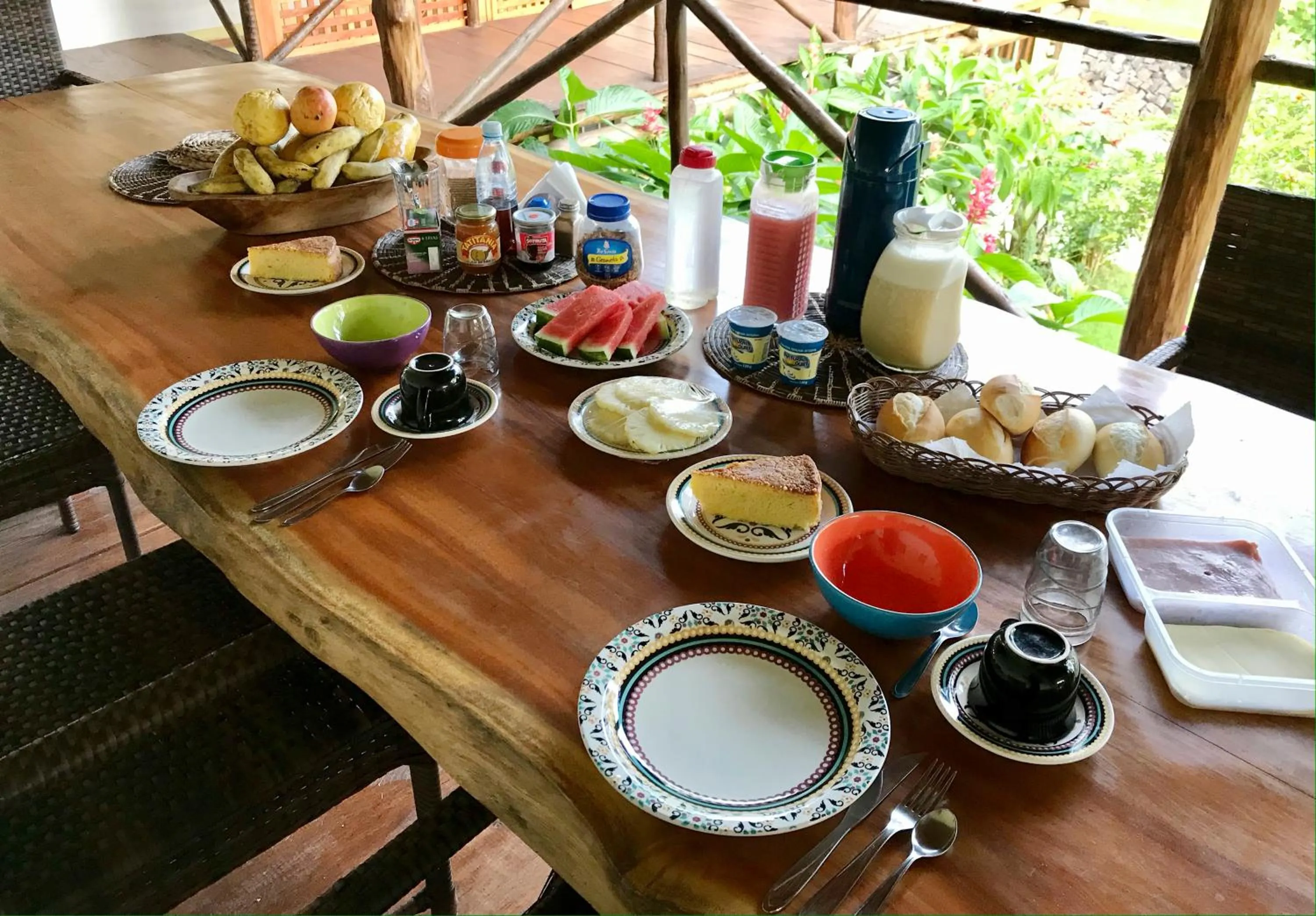 Breakfast in Fazenda Eco-Jardim
