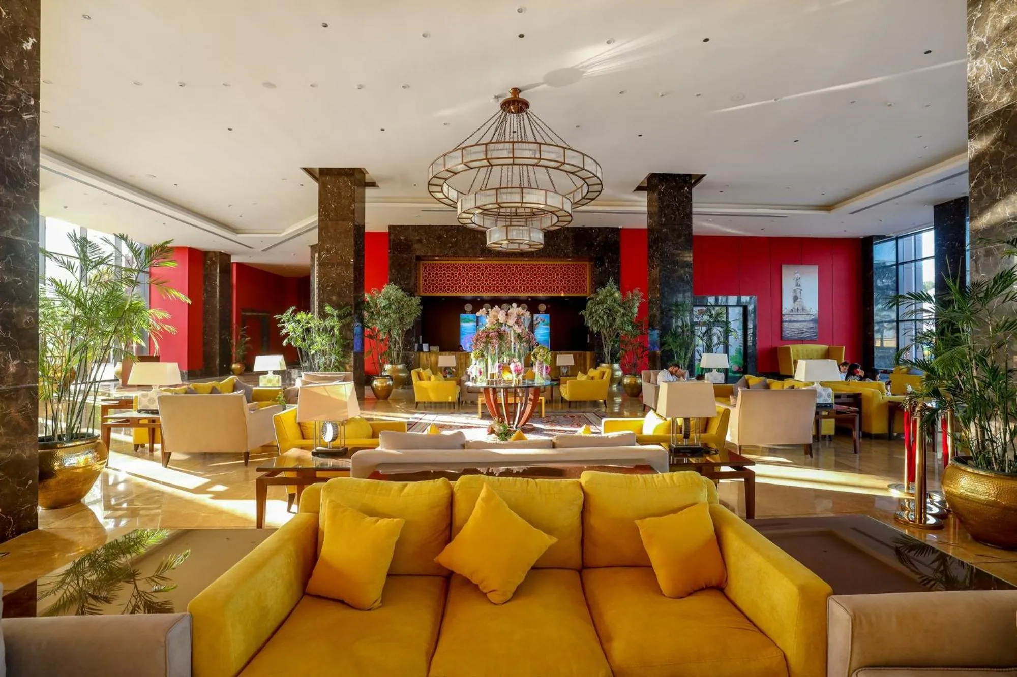 Lobby or reception in Porto Said Hotel & Spa