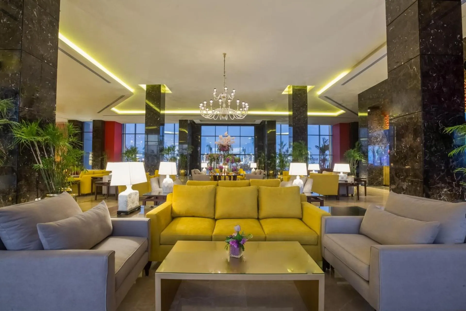 Lobby or reception in Porto Said Hotel & Spa