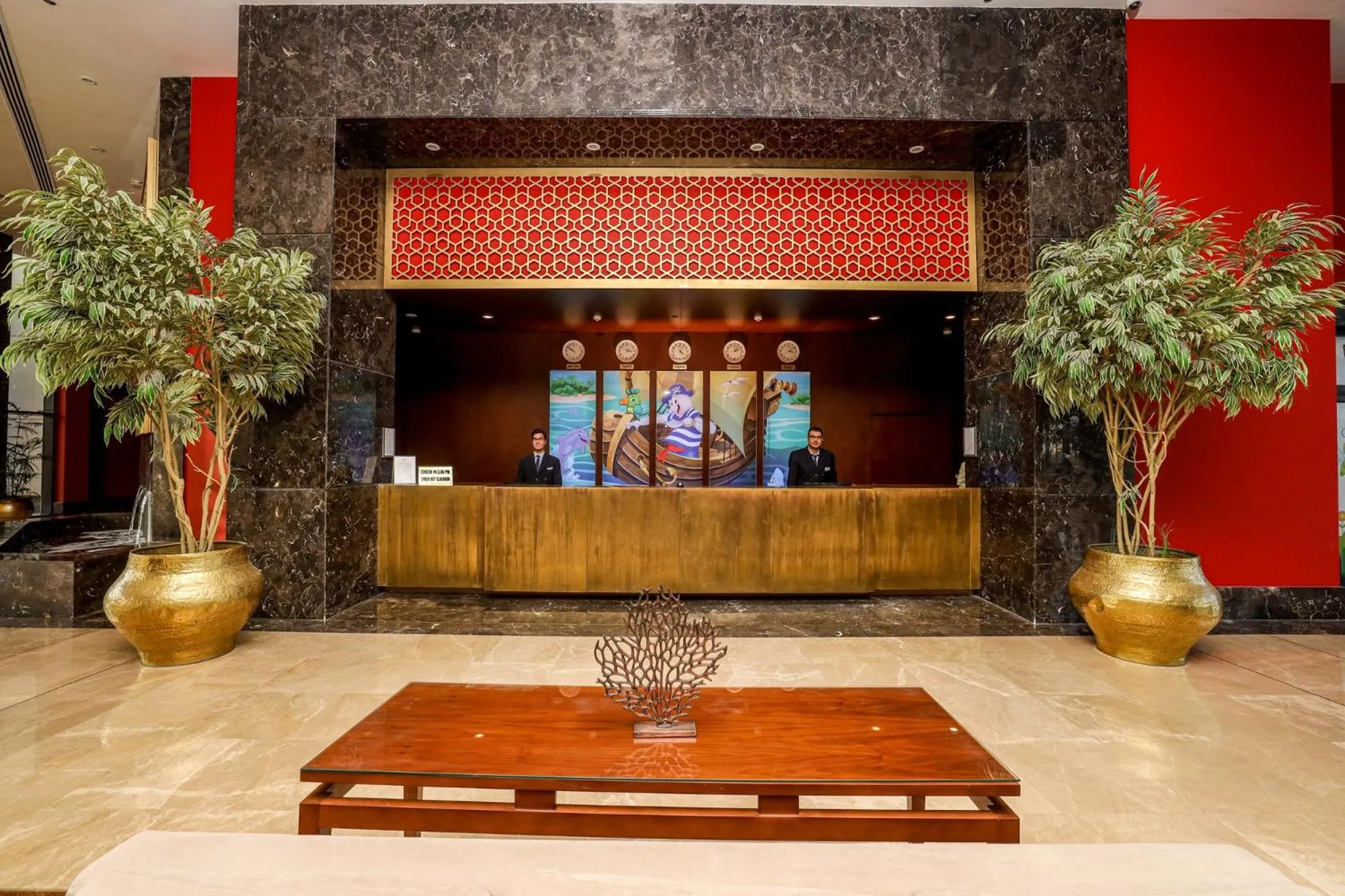 Lobby or reception in Porto Said Hotel & Spa