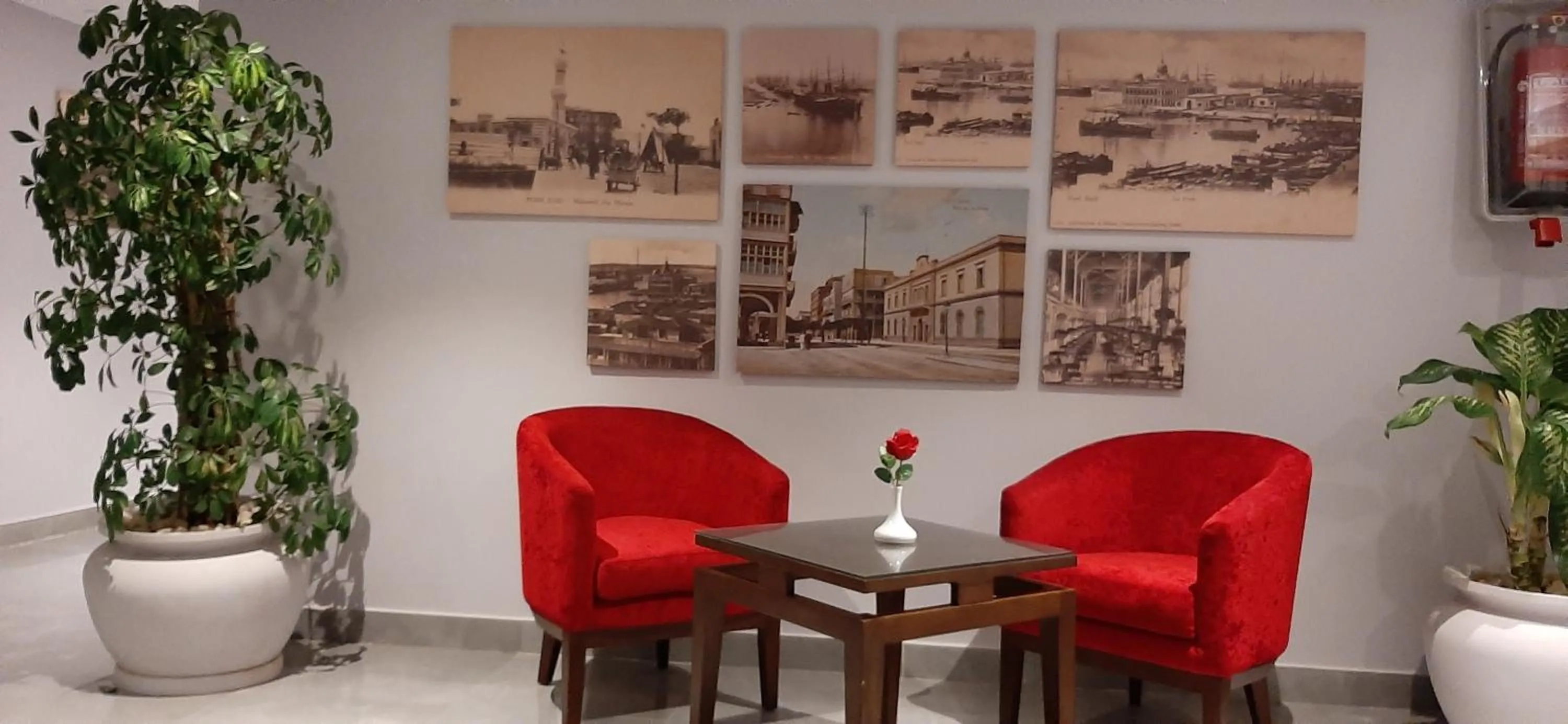 Seating area in Porto Said Hotel & Spa