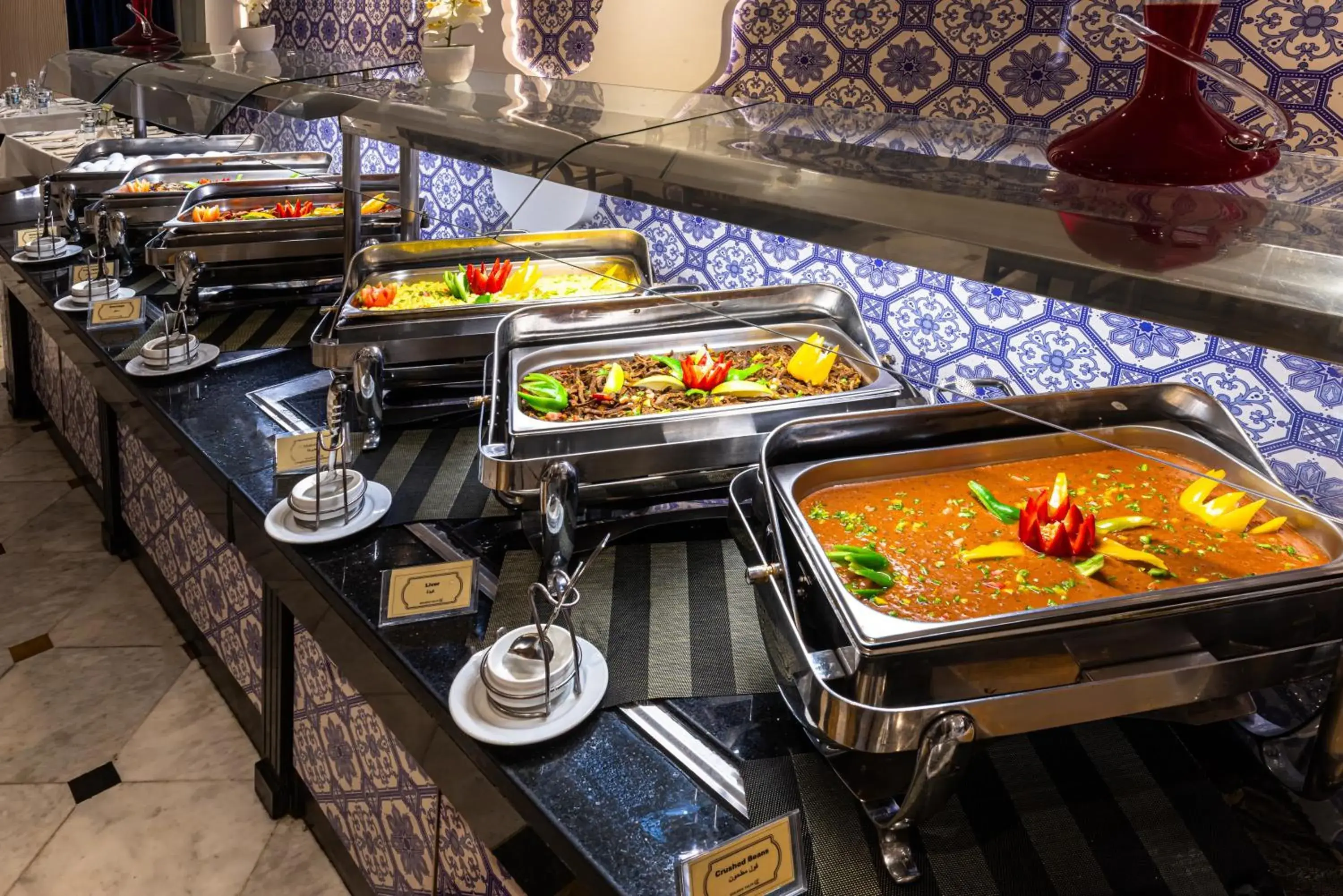 Breakfast in Golden Tulip Al Shakreen Breakfast in Golden Tulip Al Shakreen