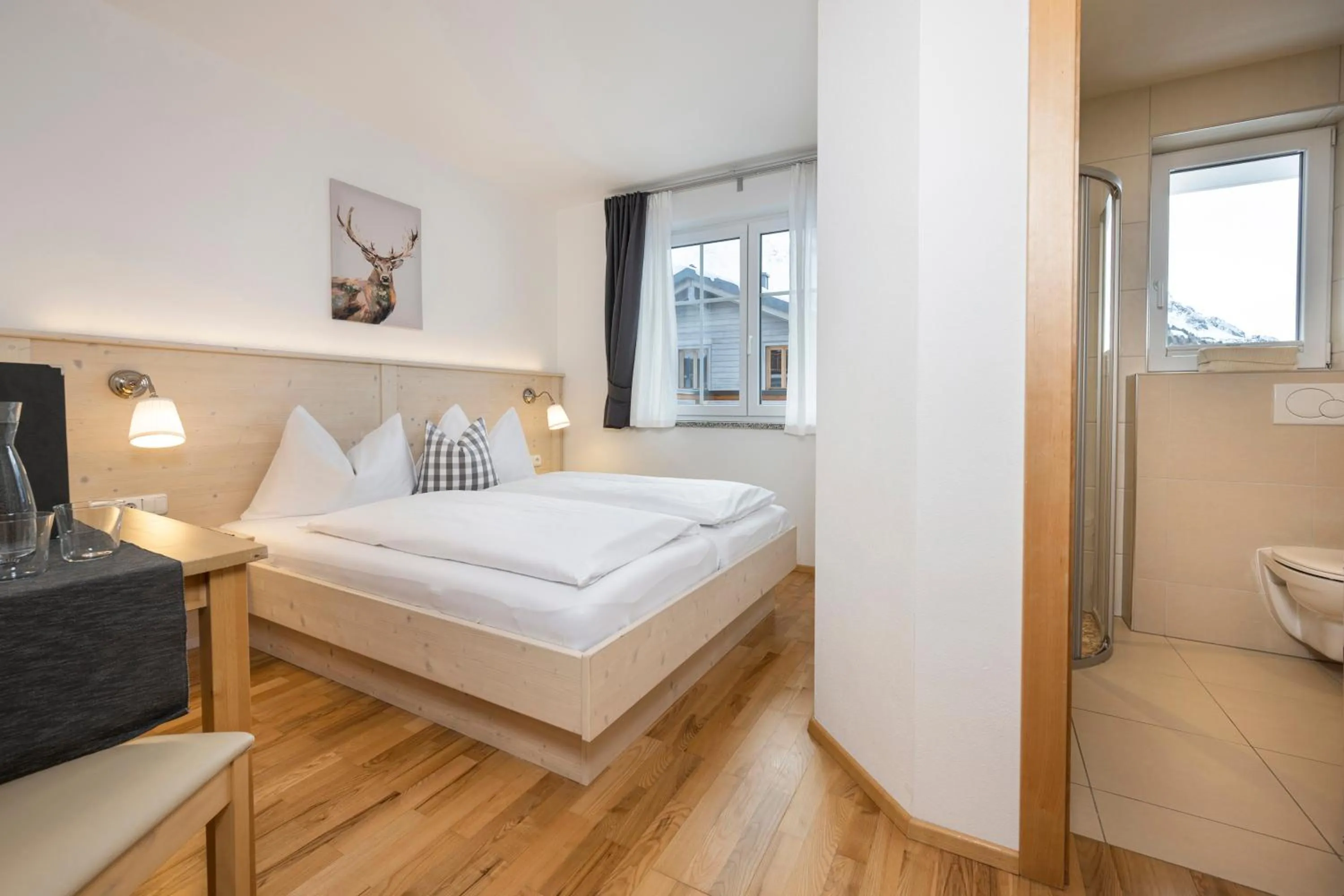 Bed in Appartement Haus Faßwald