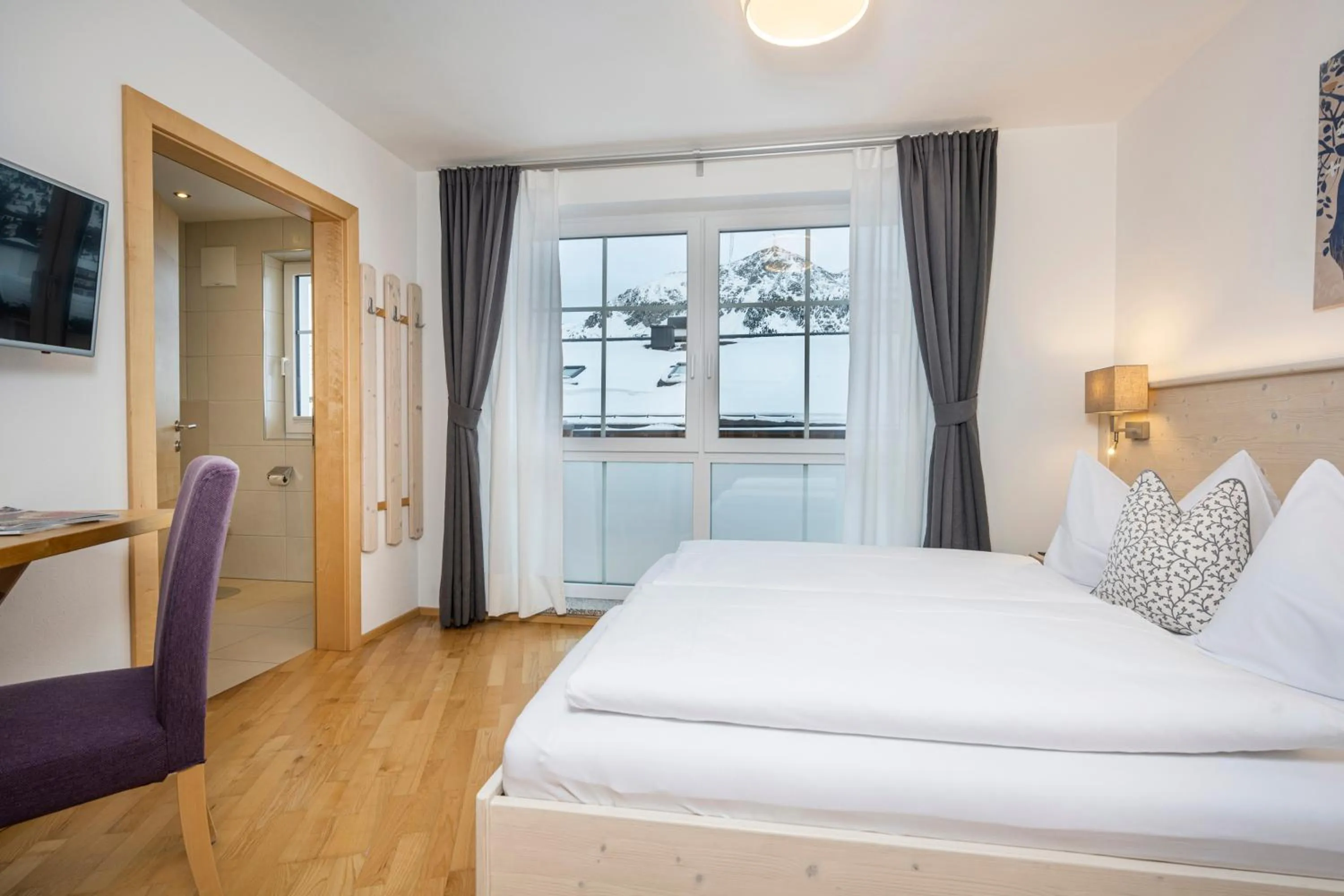 Bed in Appartement Haus Faßwald