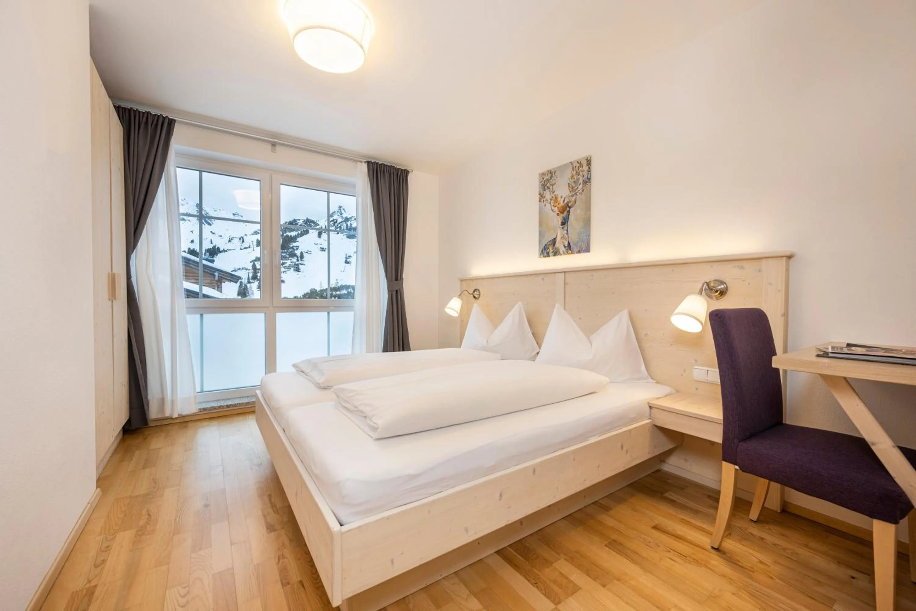 Bed in Appartement Haus Faßwald