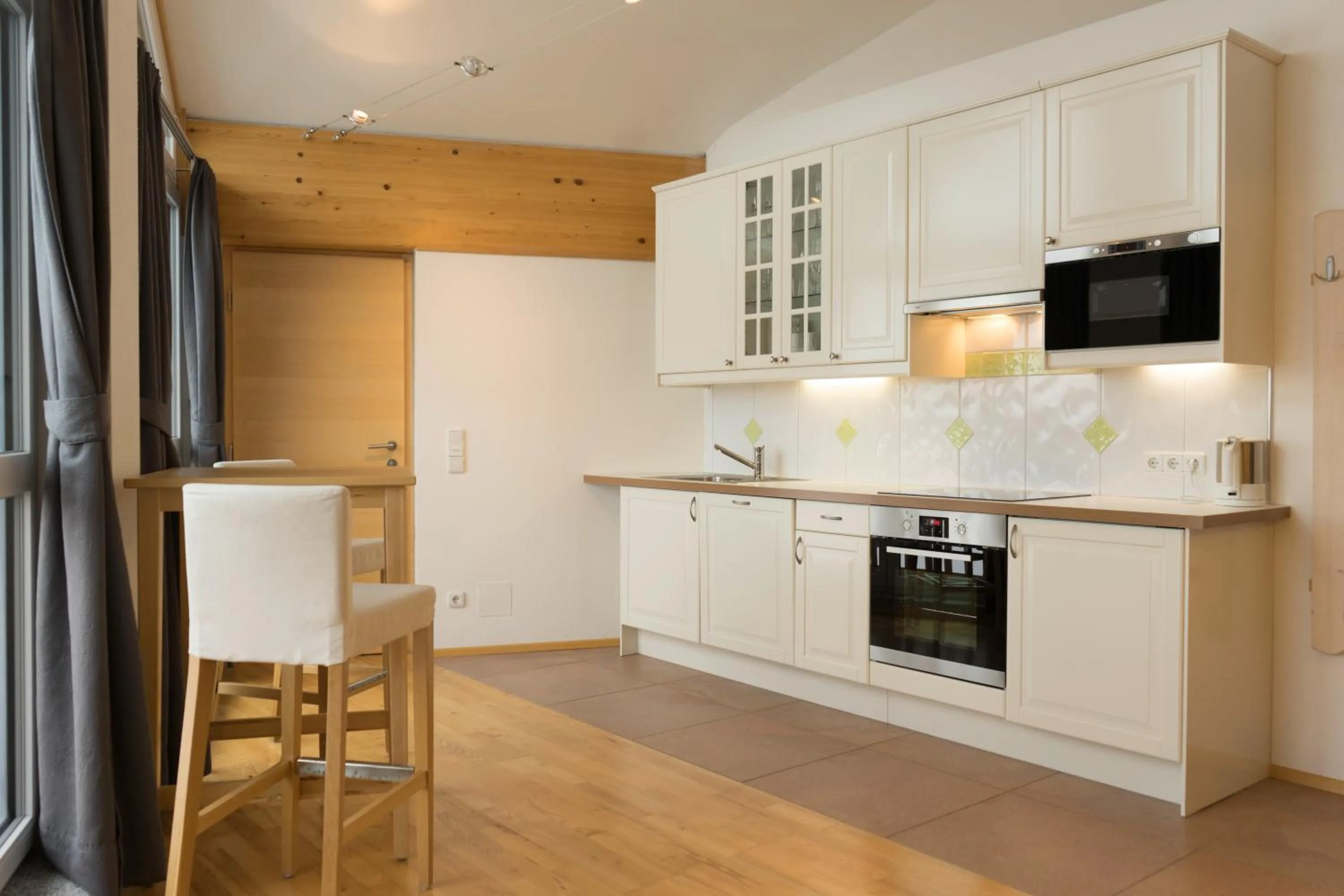 Kitchen or kitchenette in Appartement Haus Faßwald
