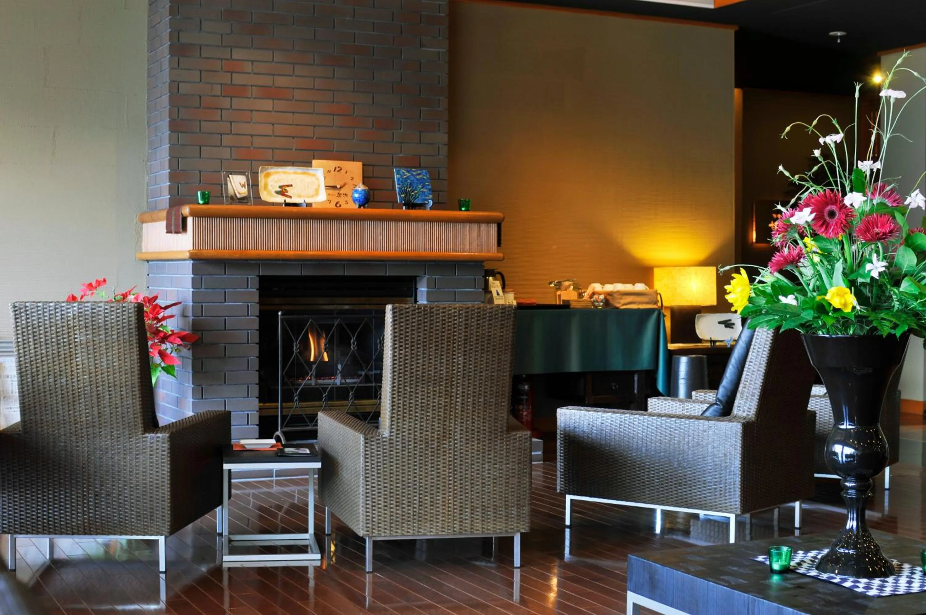 Lobby or reception in Rakuyu