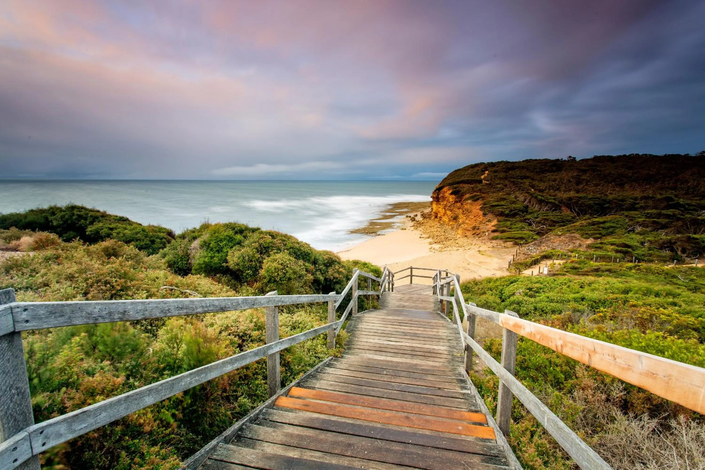 Natural landscape in Ingenia Holidays Torquay Australia