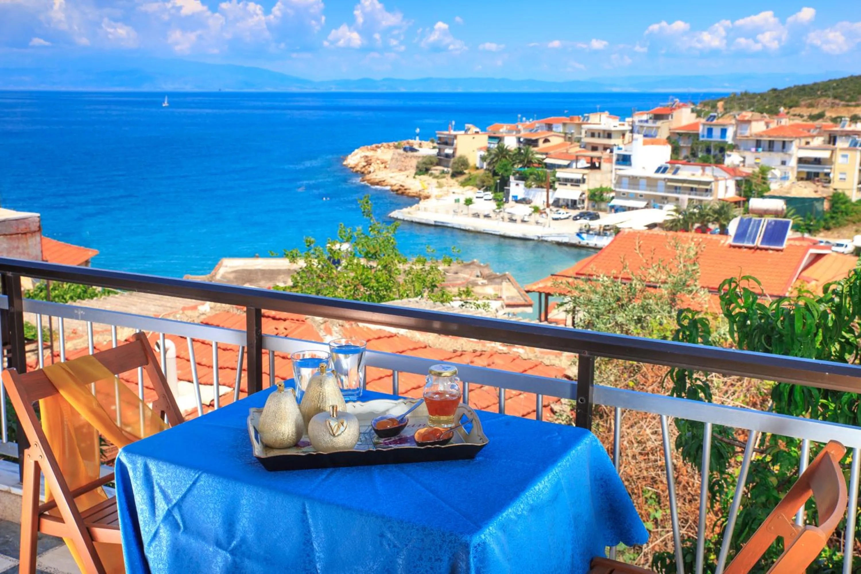 Balcony/Terrace in Athanasia Rooms