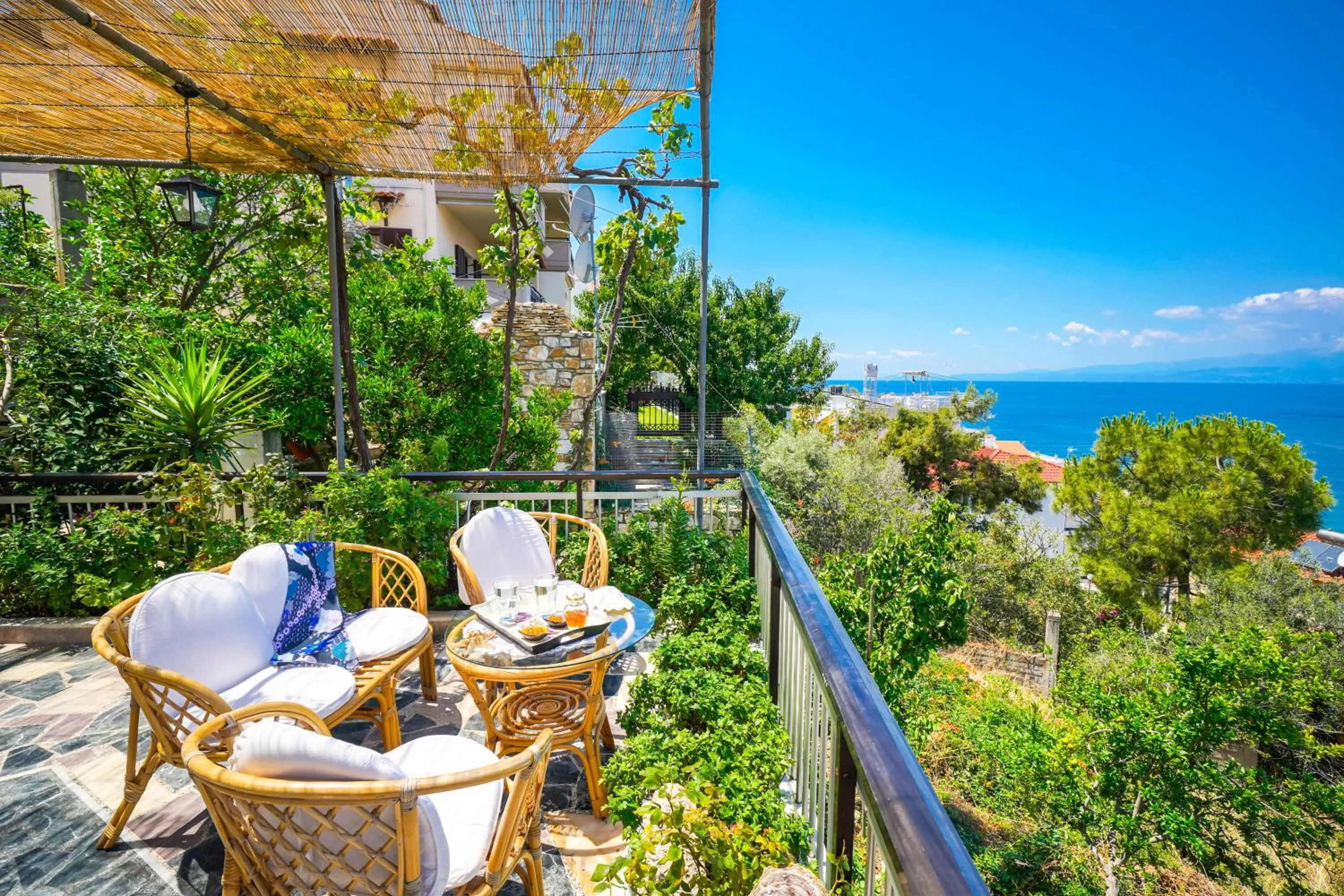 Patio in Athanasia Rooms