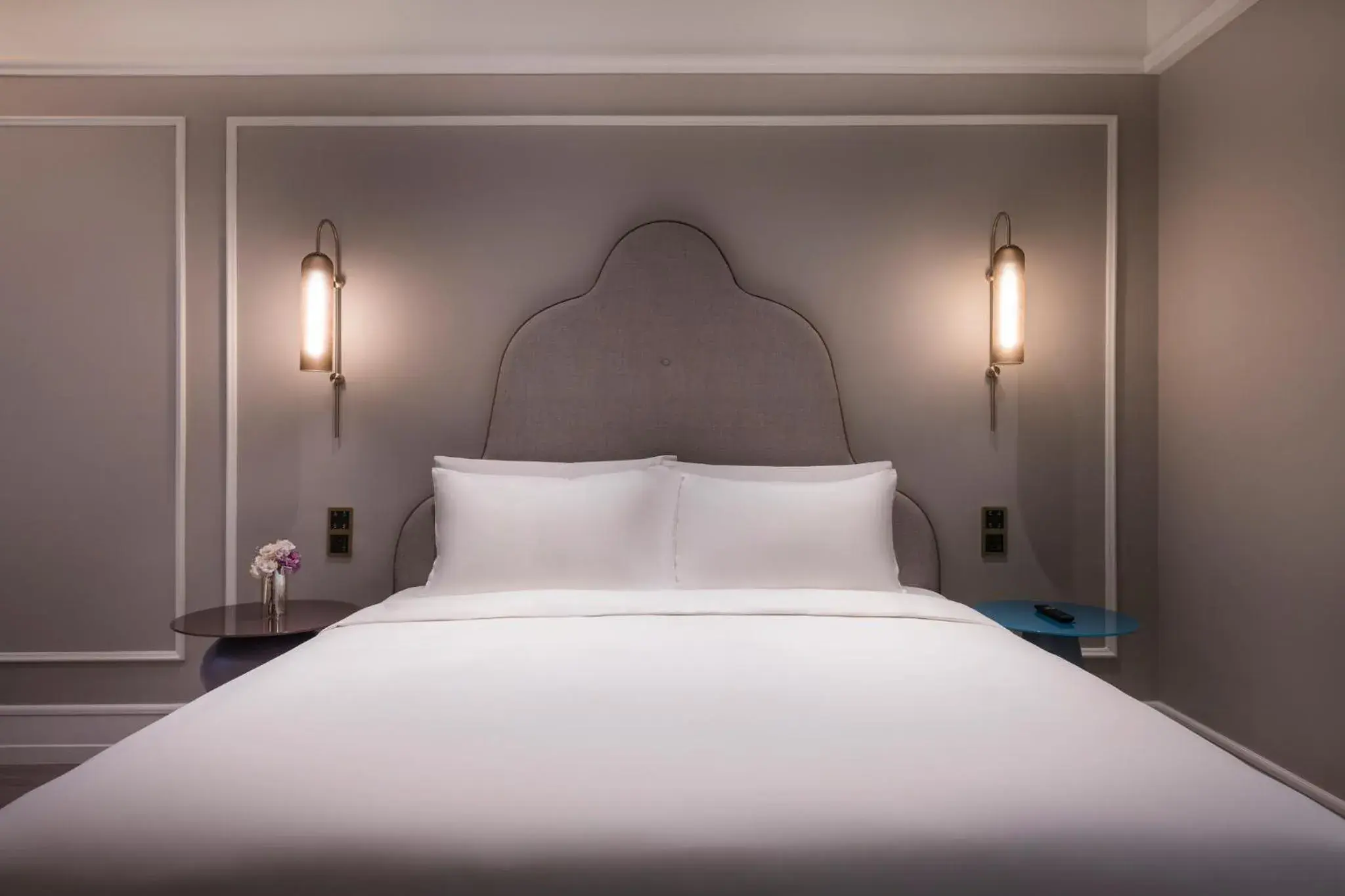 Bed in Mercure Shanghai Hongqiao Central Bed in Mercure Shanghai Hongqiao Central