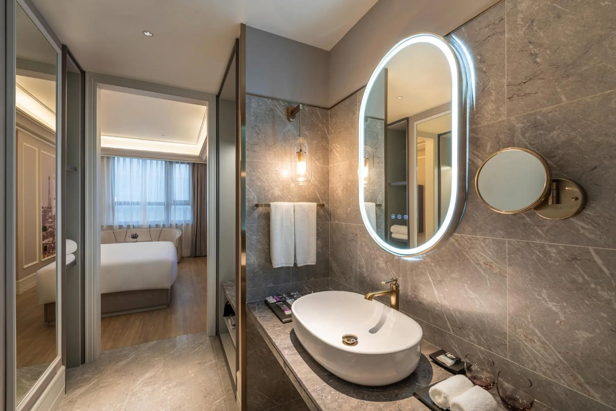 Decorative detail in Mercure Shanghai Hongqiao Central