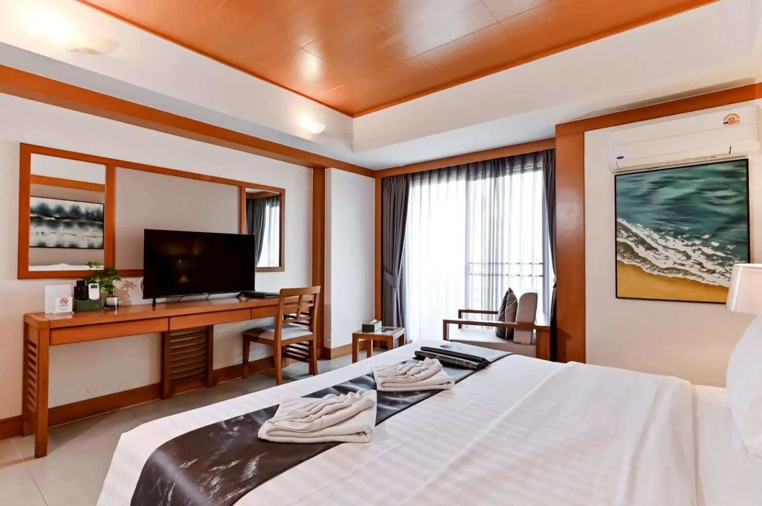 Bedroom, Bed in Green Residence Ayutthaya - SHA Certified