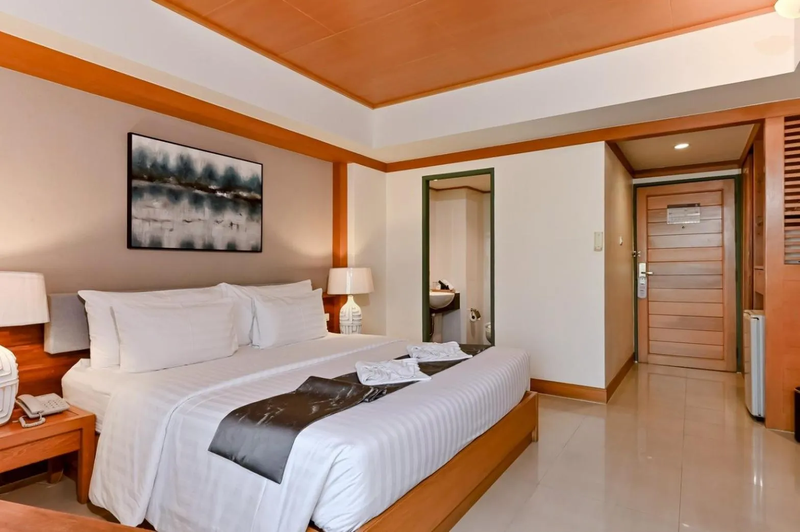 Bedroom, Bed in Green Residence Ayutthaya - SHA Certified