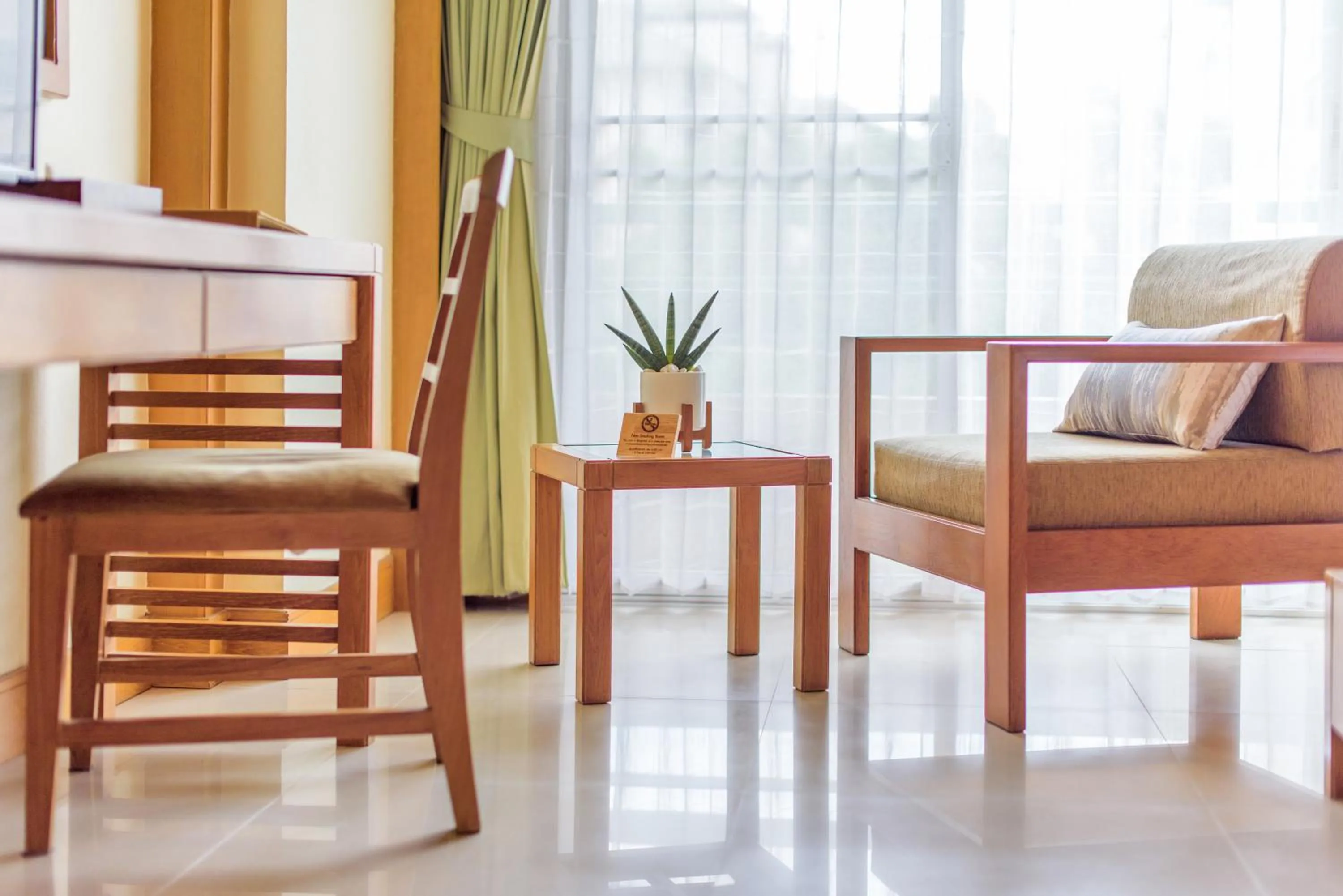 Living room in Green Residence Ayutthaya - SHA Certified