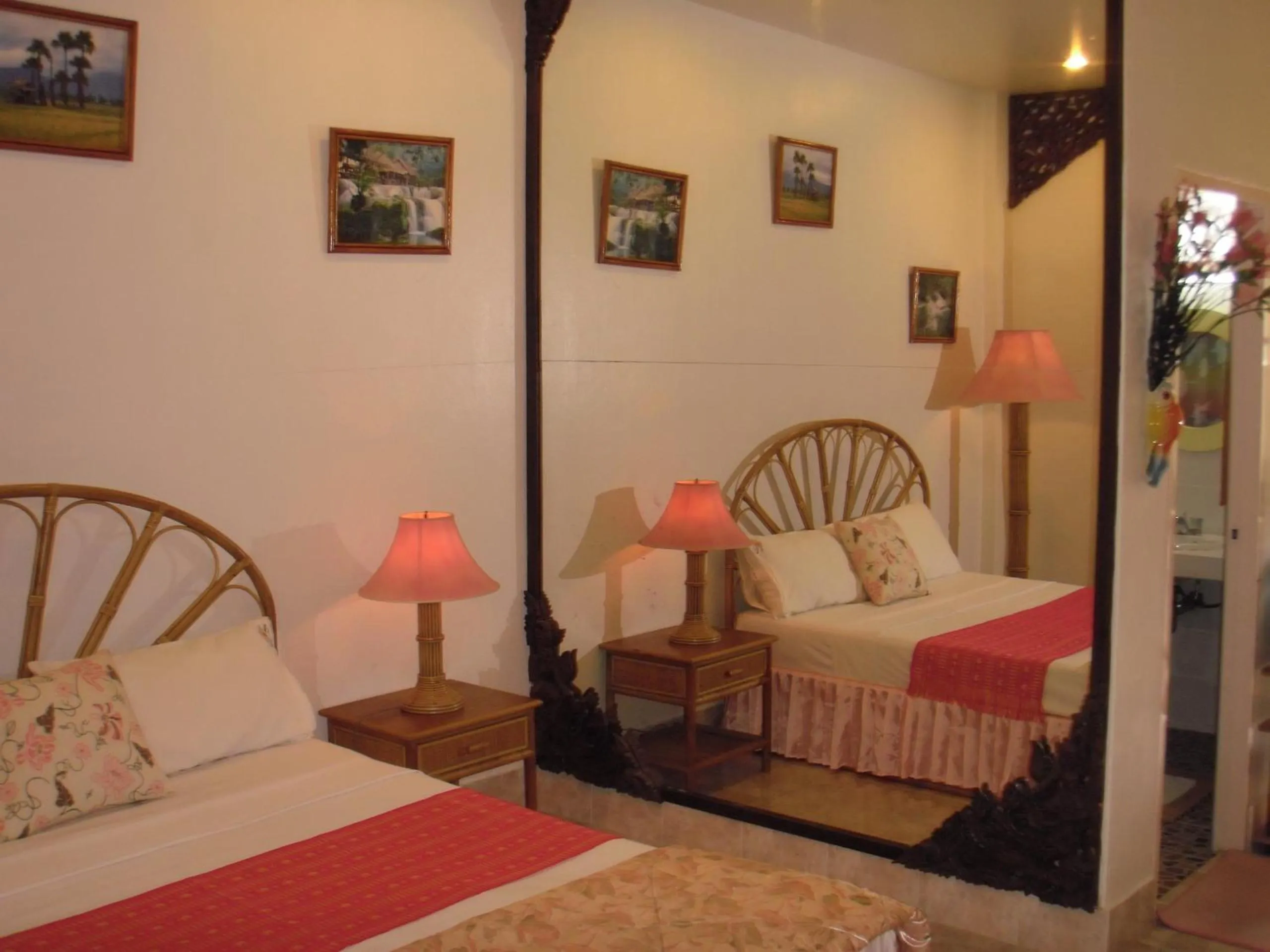 Bed in Patong Sunbeach Mansion