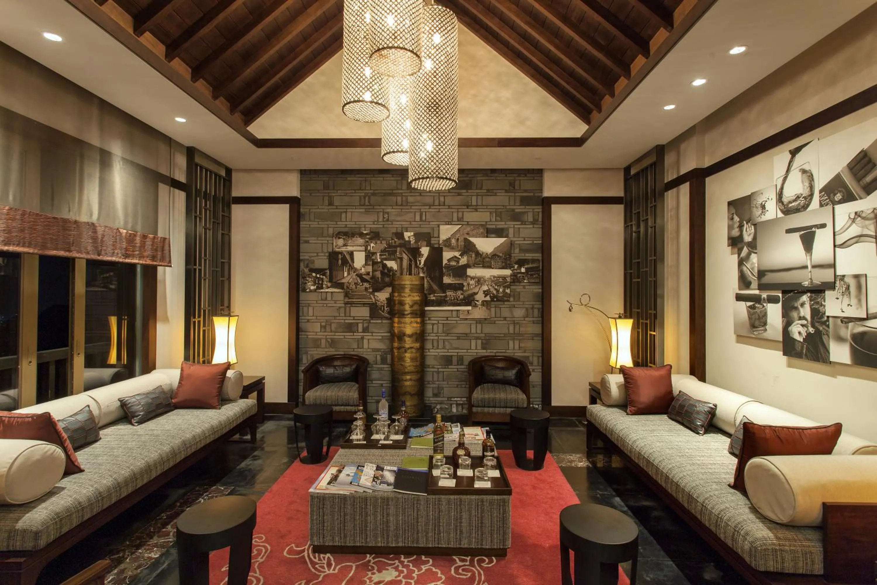 Lounge or bar in Banyan Tree Chongqing Beibei