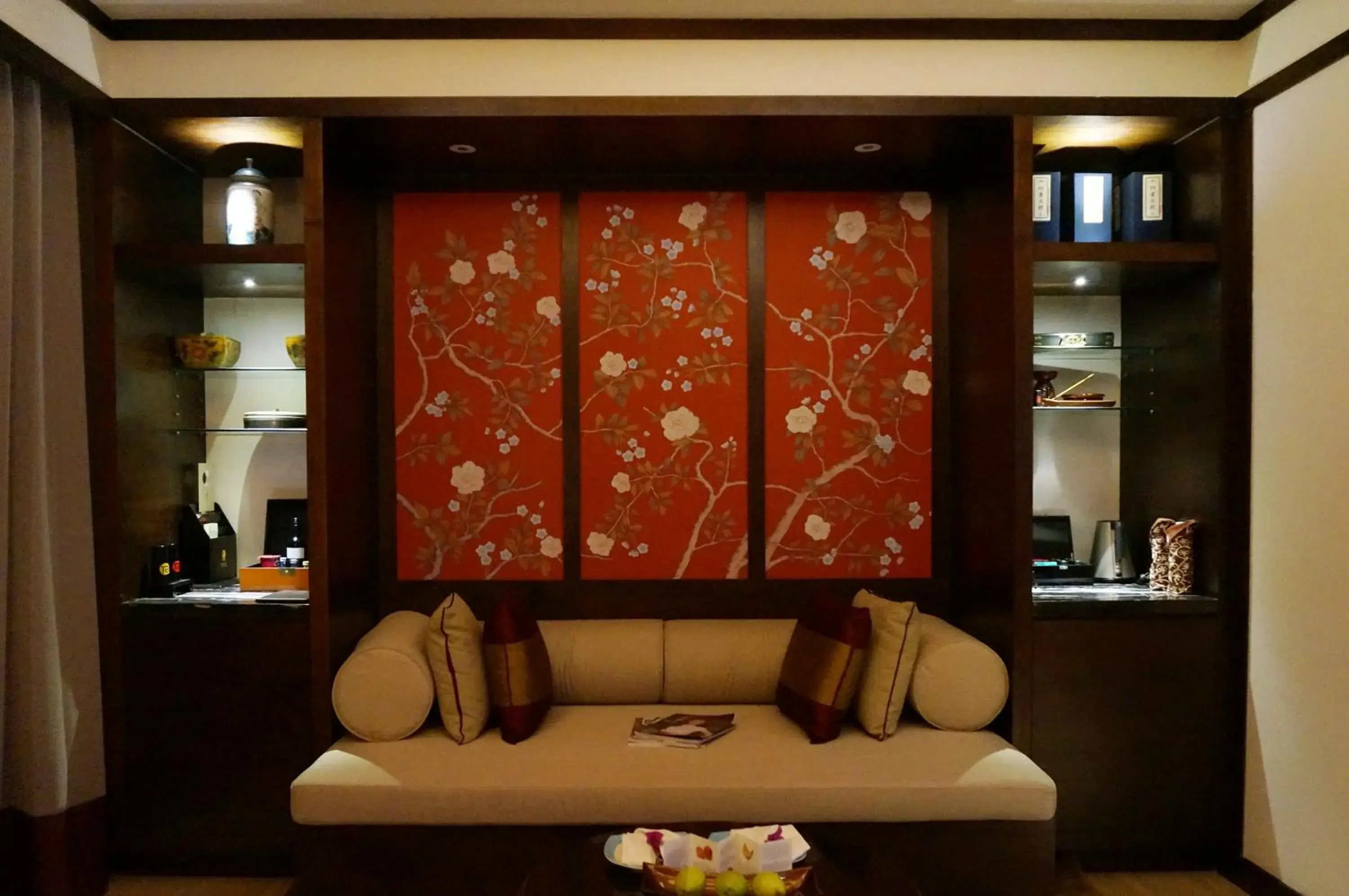 Living room in Banyan Tree Chongqing Beibei Living room in Banyan Tree Chongqing Beibei