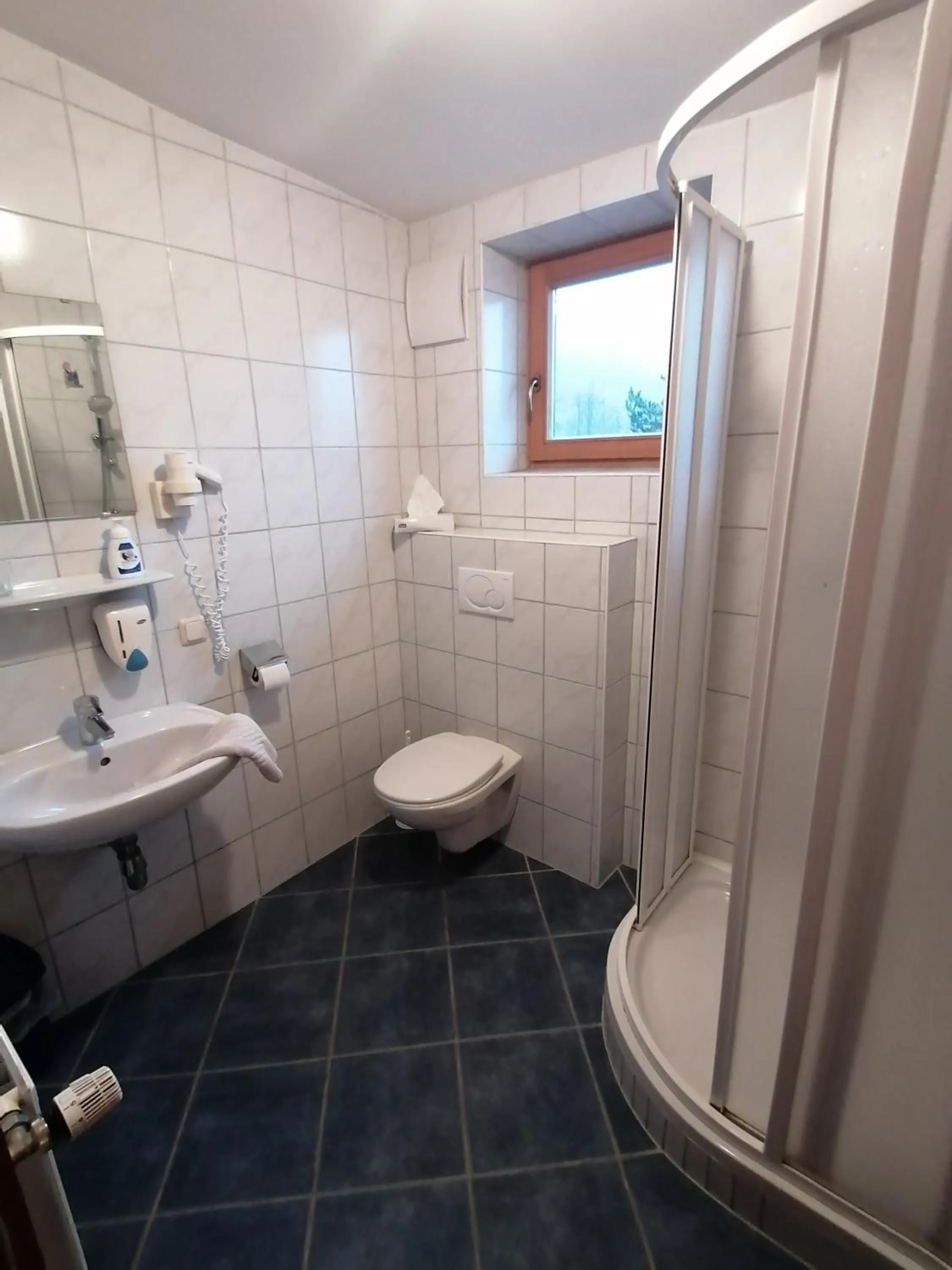 Shower in Landhotel Oberwengerhof