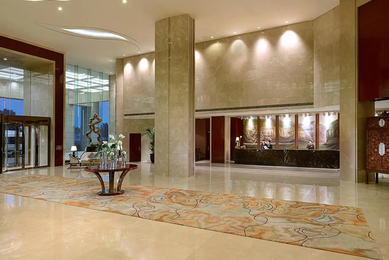 Lobby or reception in Crowne Plaza Zhenjiang by IHG