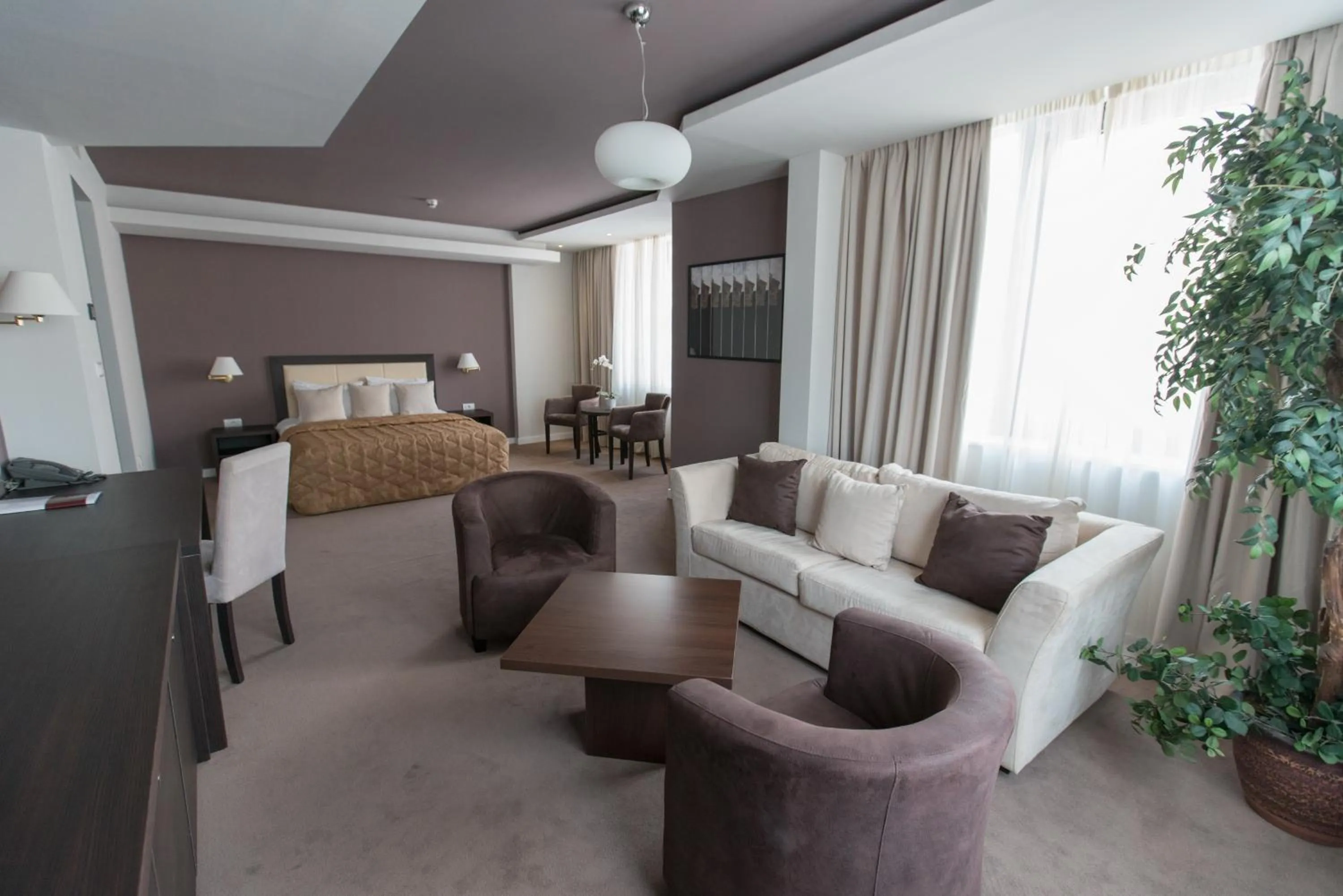 Living room in New City Hotel & Restaurant Niš