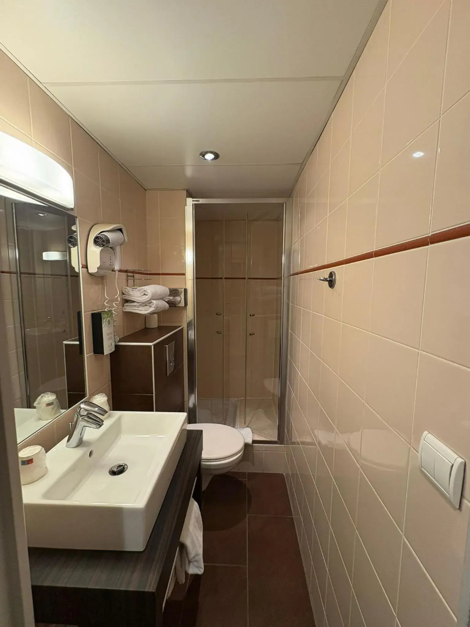 Bedroom in Kyriad Hotel Dijon Gare Bedroom in Kyriad Hotel Dijon Gare