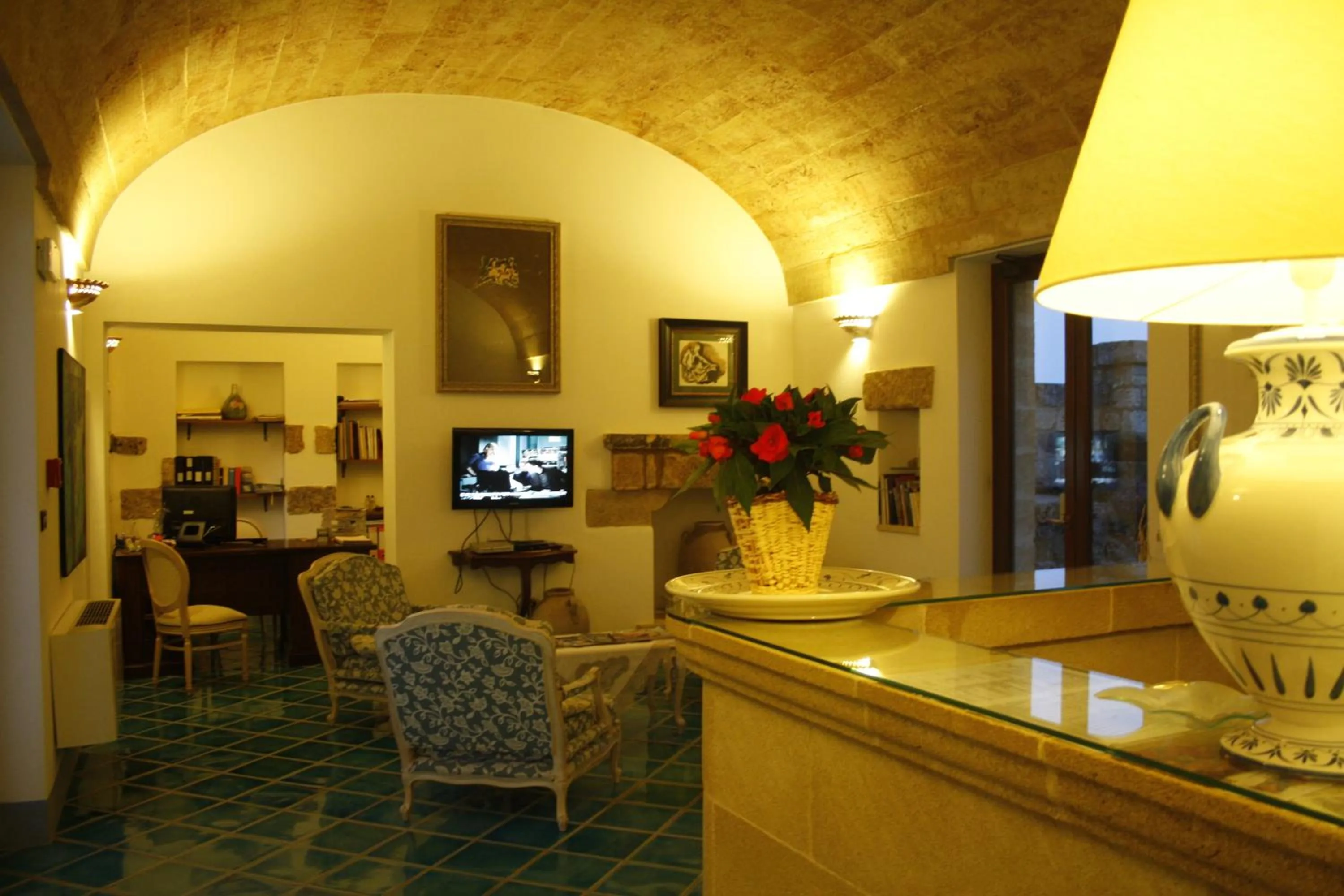 Lobby or reception in Masseria Ruri Pulcra