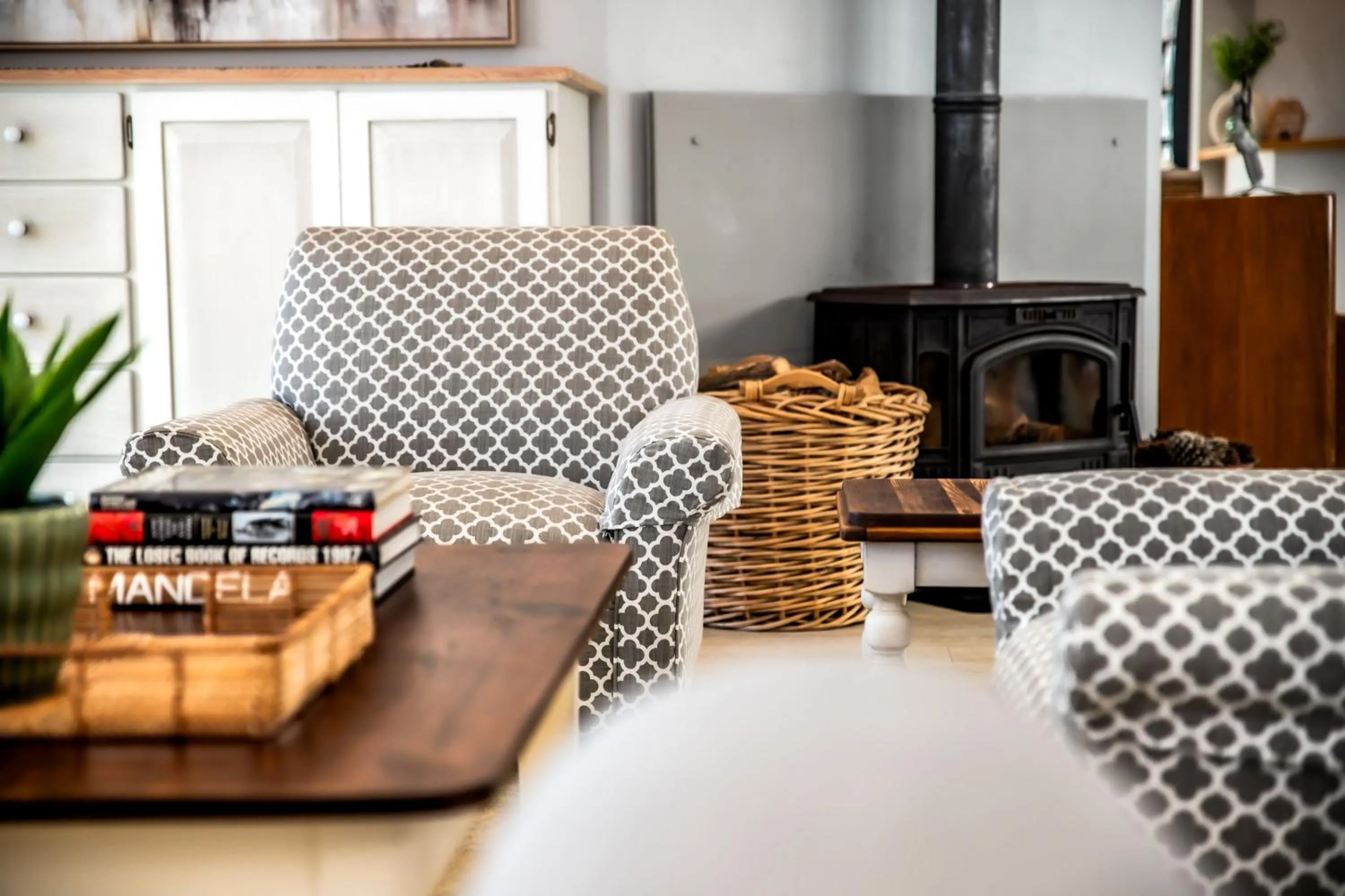 Living room in Whale Coast Ocean Villa