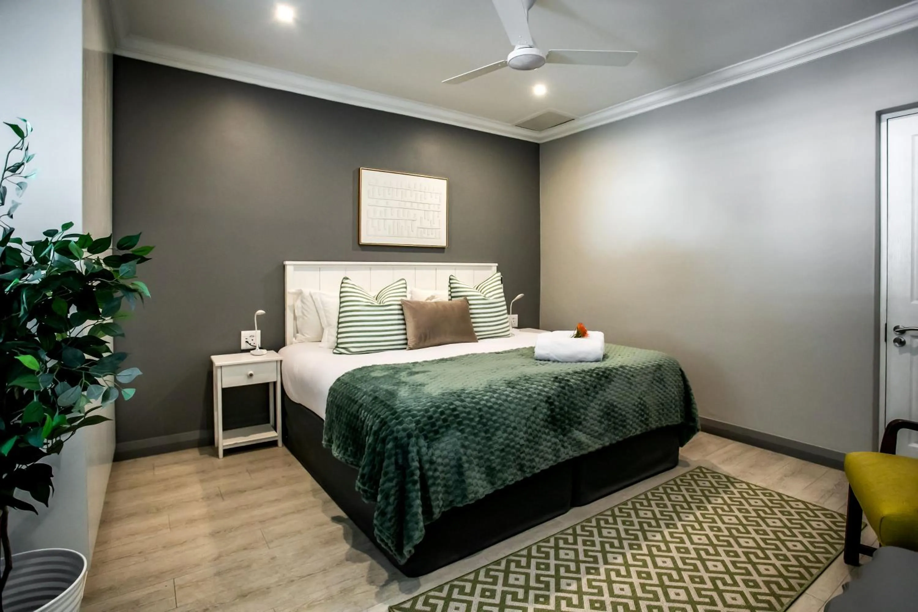 Bed in Whale Coast Ocean Villa