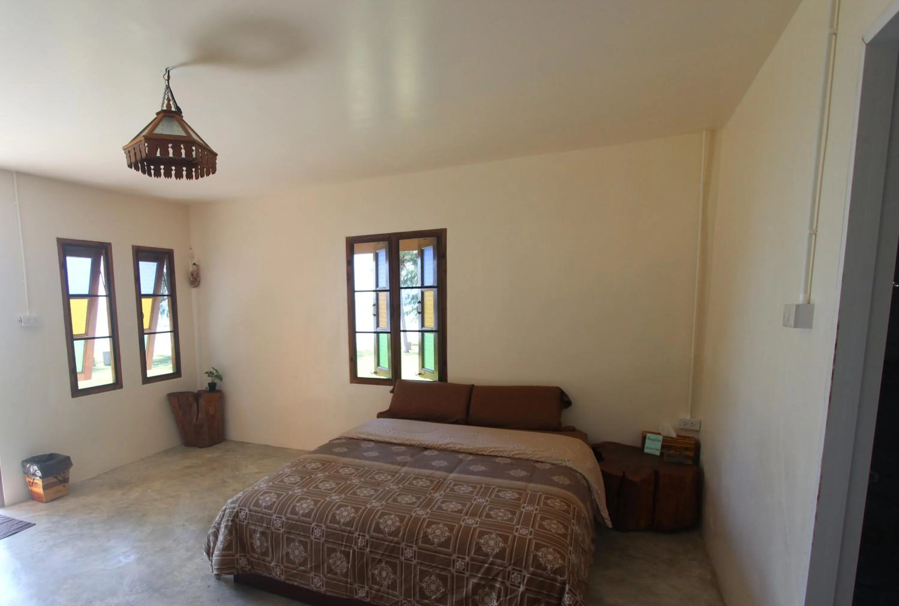 Bed in TK Beach Resort Koh Mak