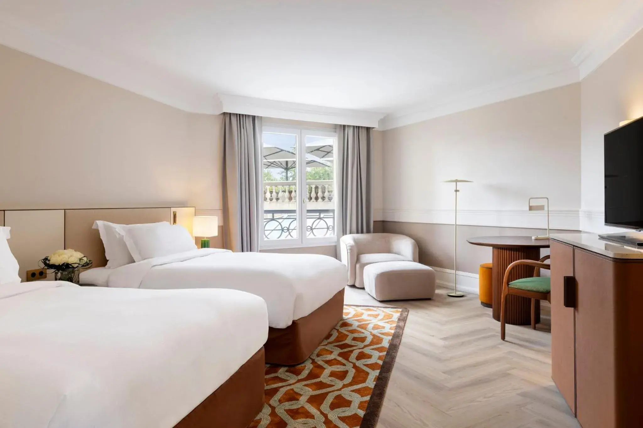Premium Double Room with Two Double Beds in InterContinental Hotels Chantilly Chateau Mont Royal by IHG Premium Double Room with Two Double Beds in InterContinental Hotels Chantilly Chateau Mont Royal by IHG