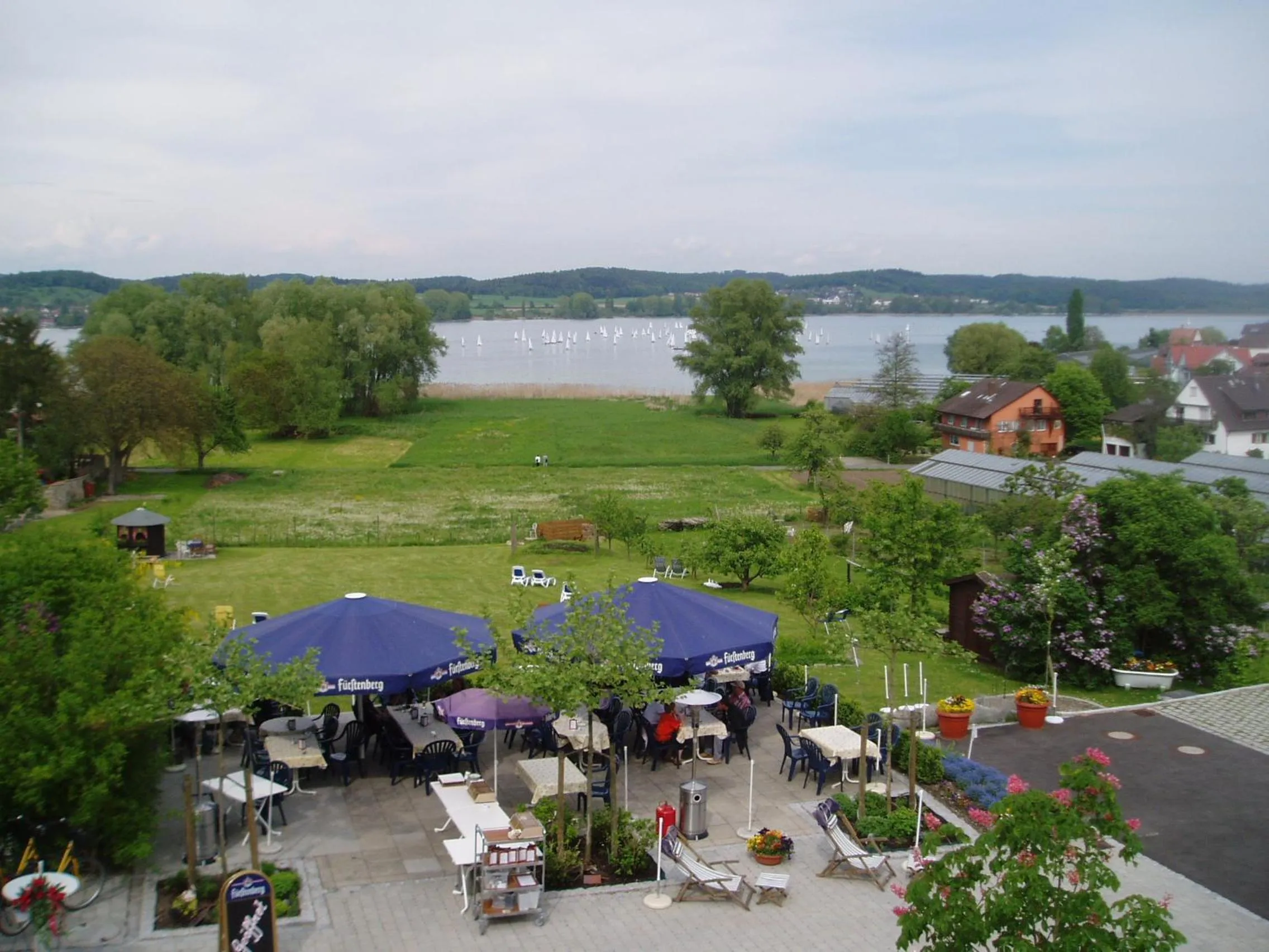 Balcony/Terrace in Insel-Hof Reichenau Hotel-garni