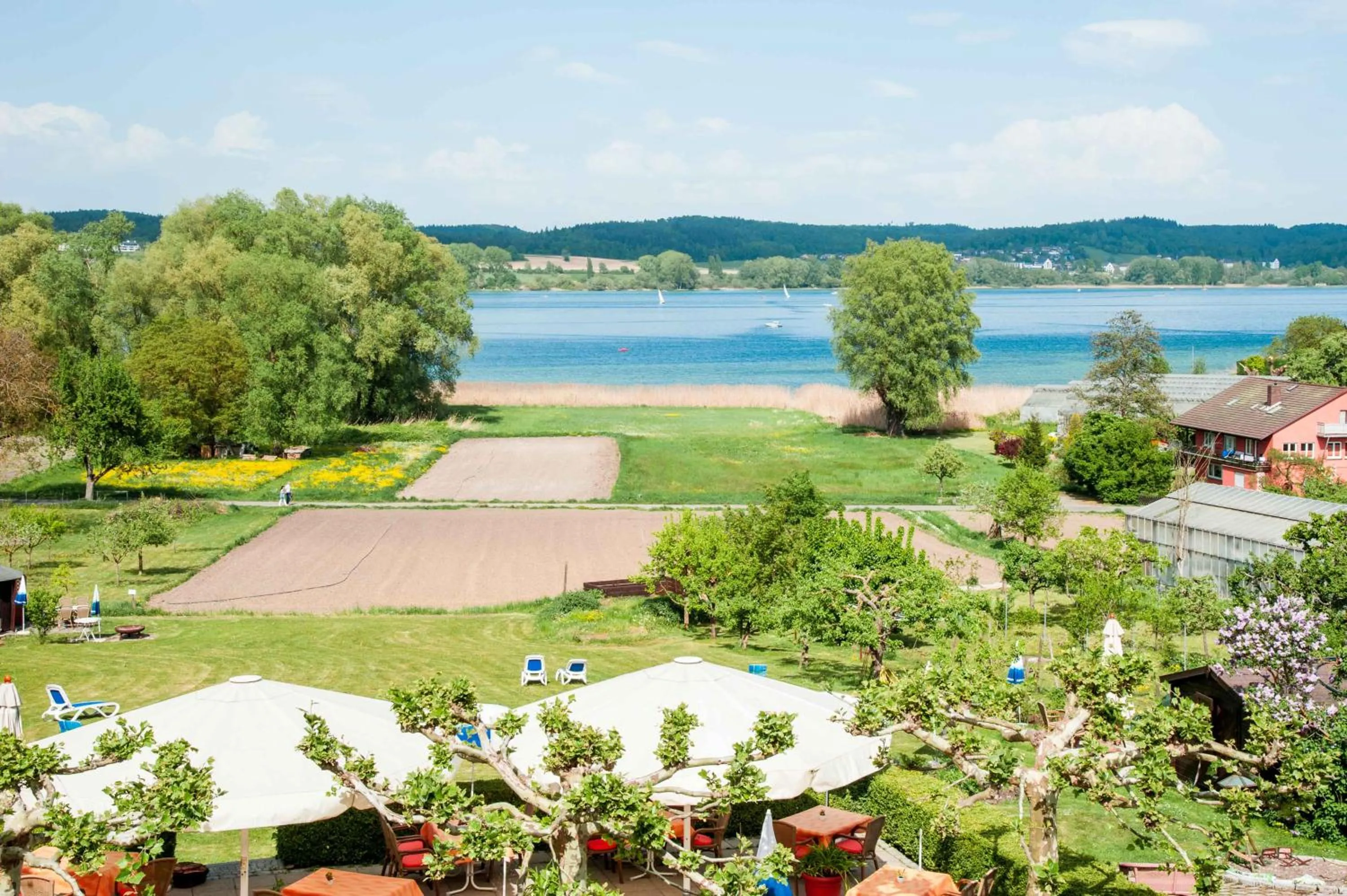 Garden in Insel-Hof Reichenau Hotel-garni