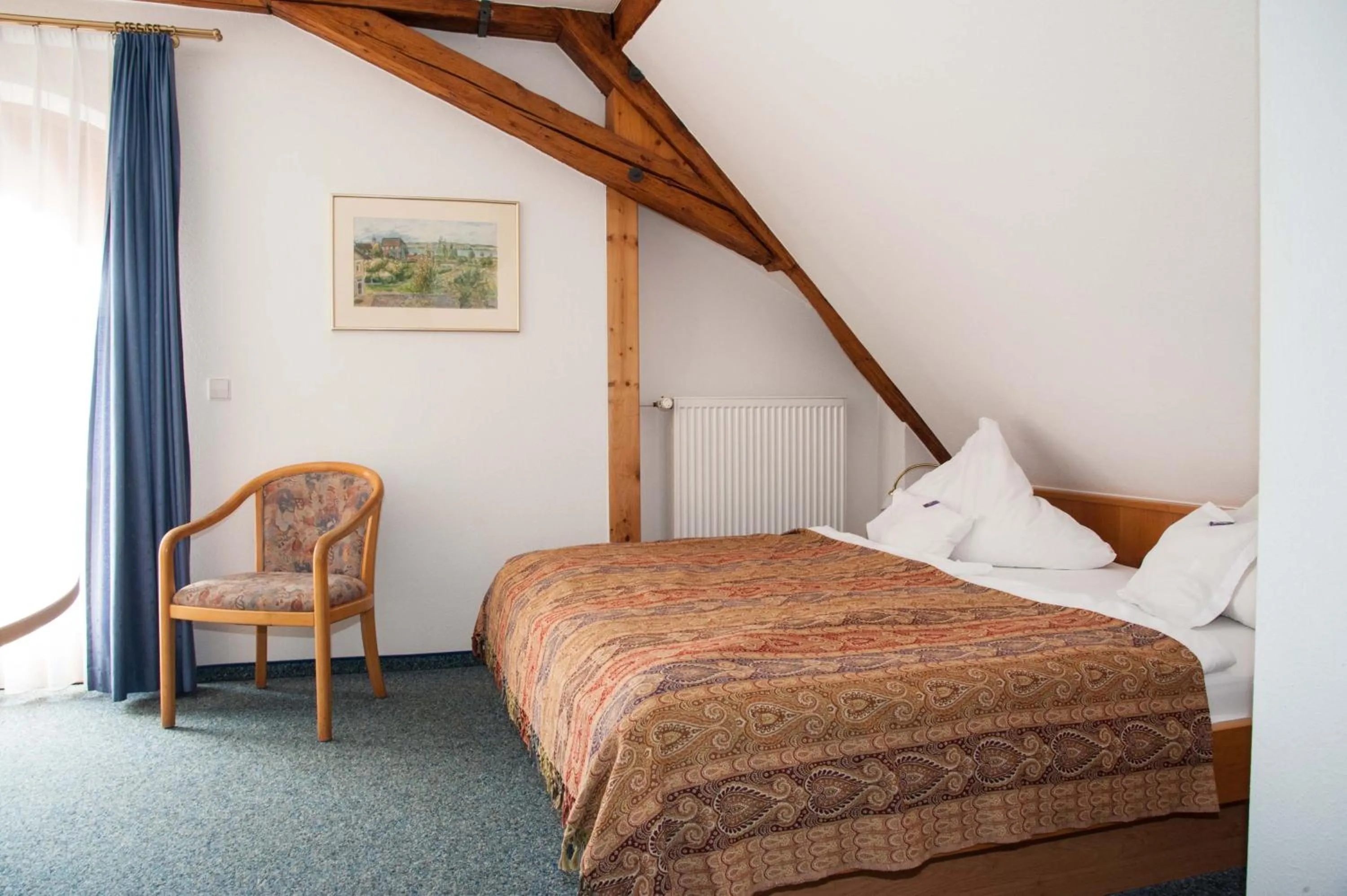 Photo of the whole room, Bed in Insel-Hof Reichenau Hotel-garni