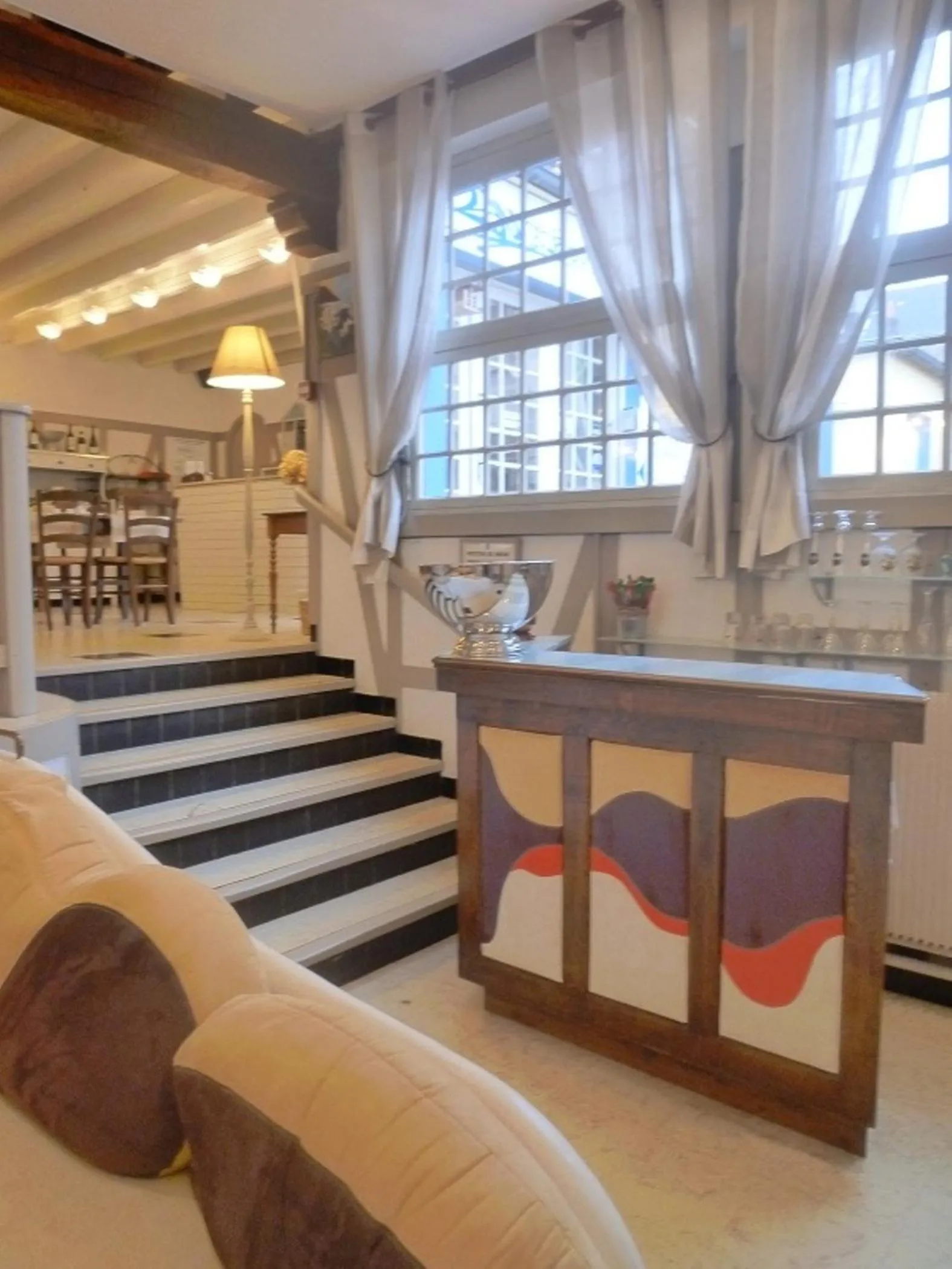 Living room in Logis Hôtel & Restaurant "Au Gré du Vent"