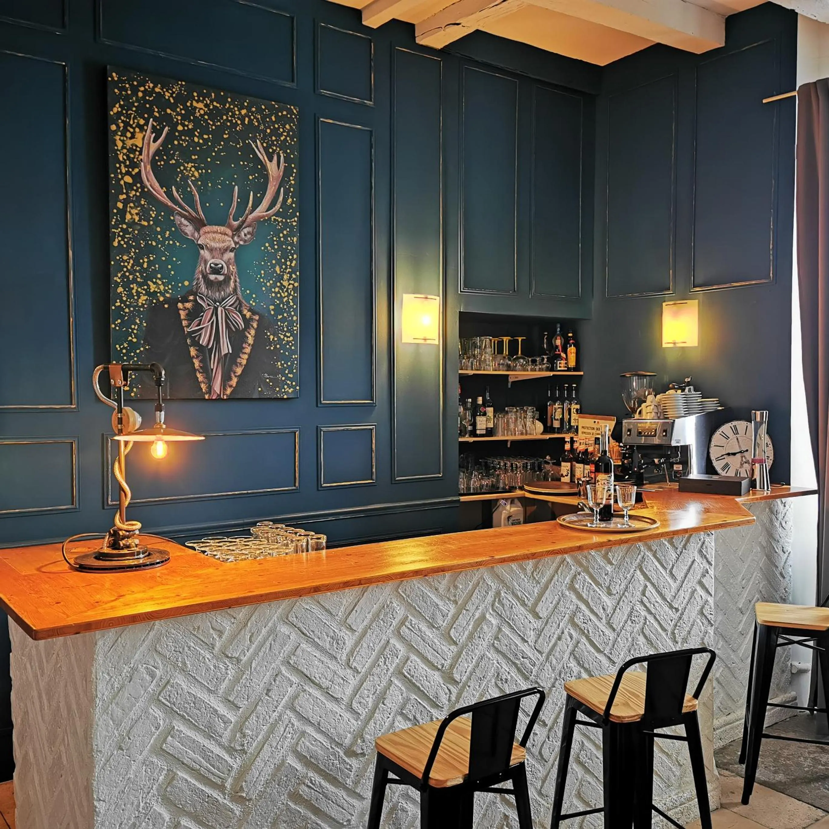 Lounge or bar in Hôtel du Château