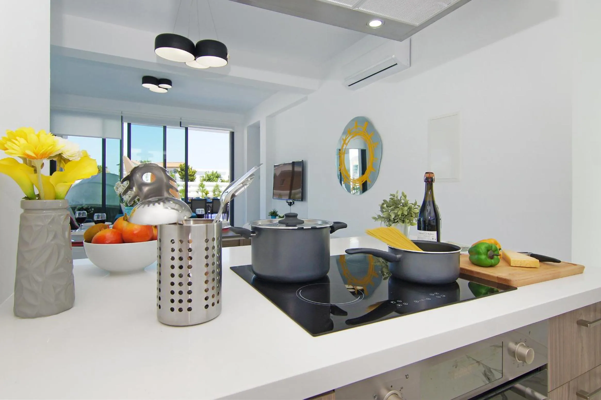 Kitchen or kitchenette in Villa Melody