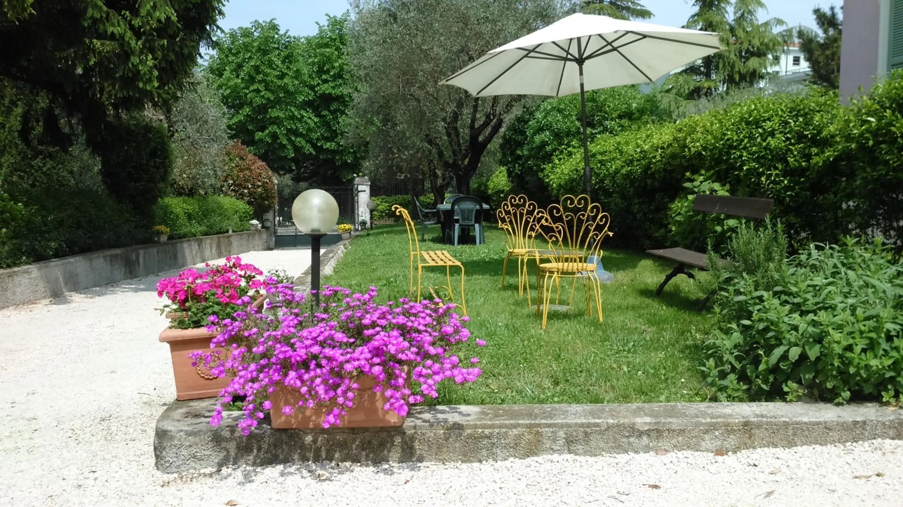 Garden in B&B Margherita